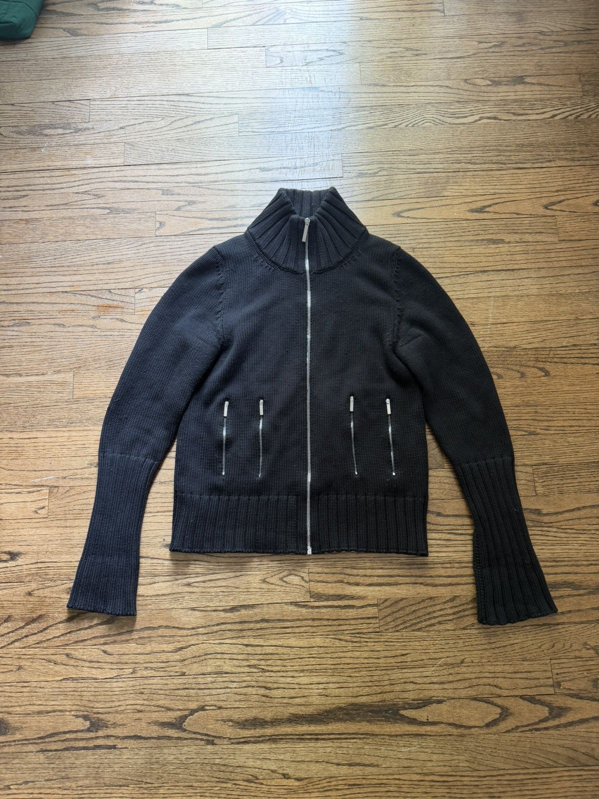 Dior × Hedi Slimane Dior Homme 05 Hedi Runway Sweater Zip Up M