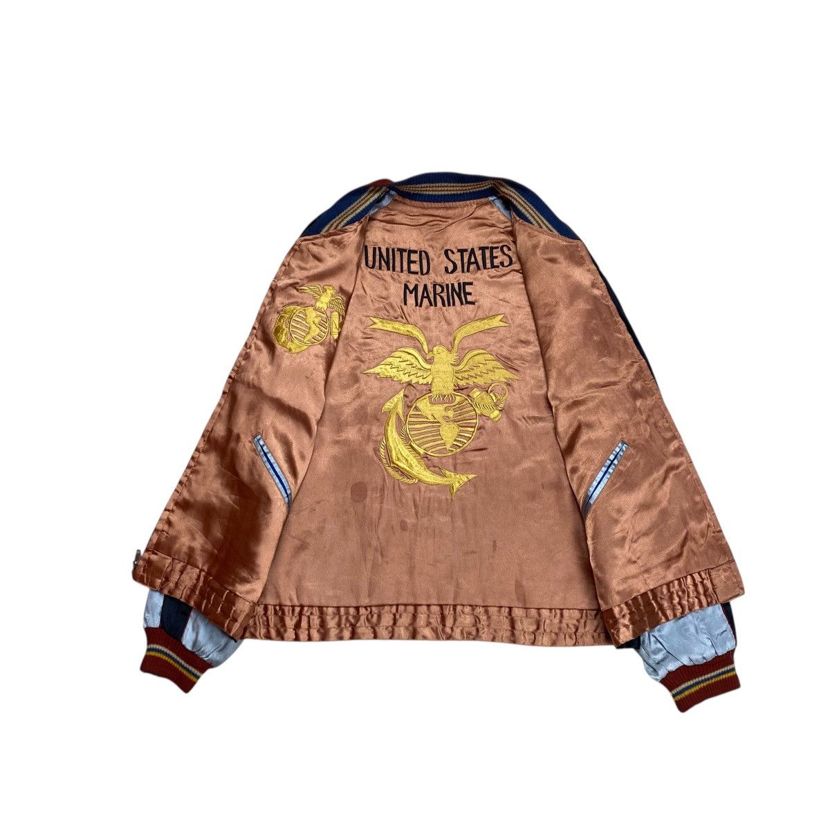 Tailor Toyo Tailor Toyo U.S Marine Embroidery Reversible Sukajan Jacket Size US M / EU 48-50 / 2 - 10 Thumbnail