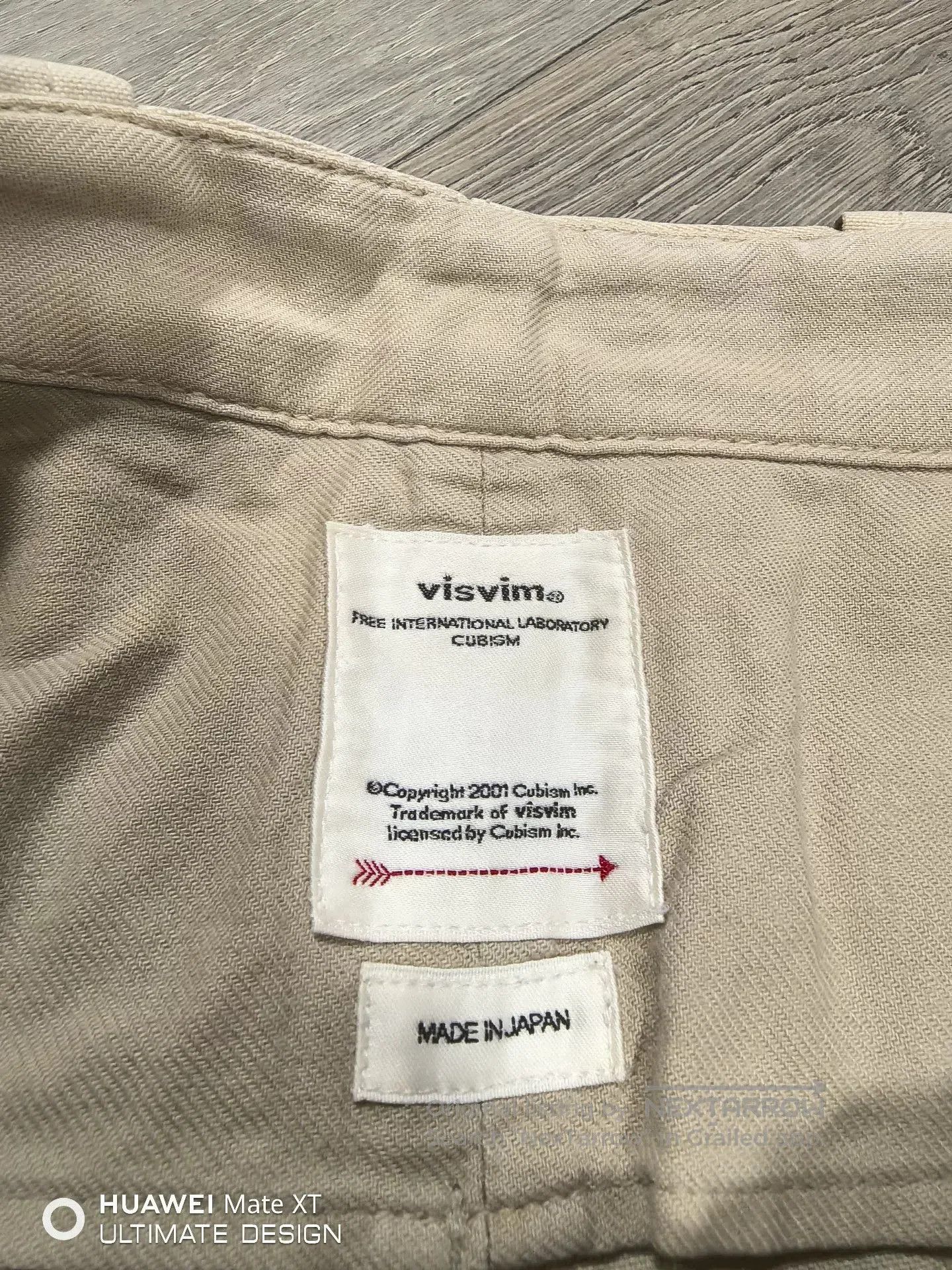 Visvim visvim gifford pants in beige with distressing. Size US 30 / EU 46 - 4 Thumbnail