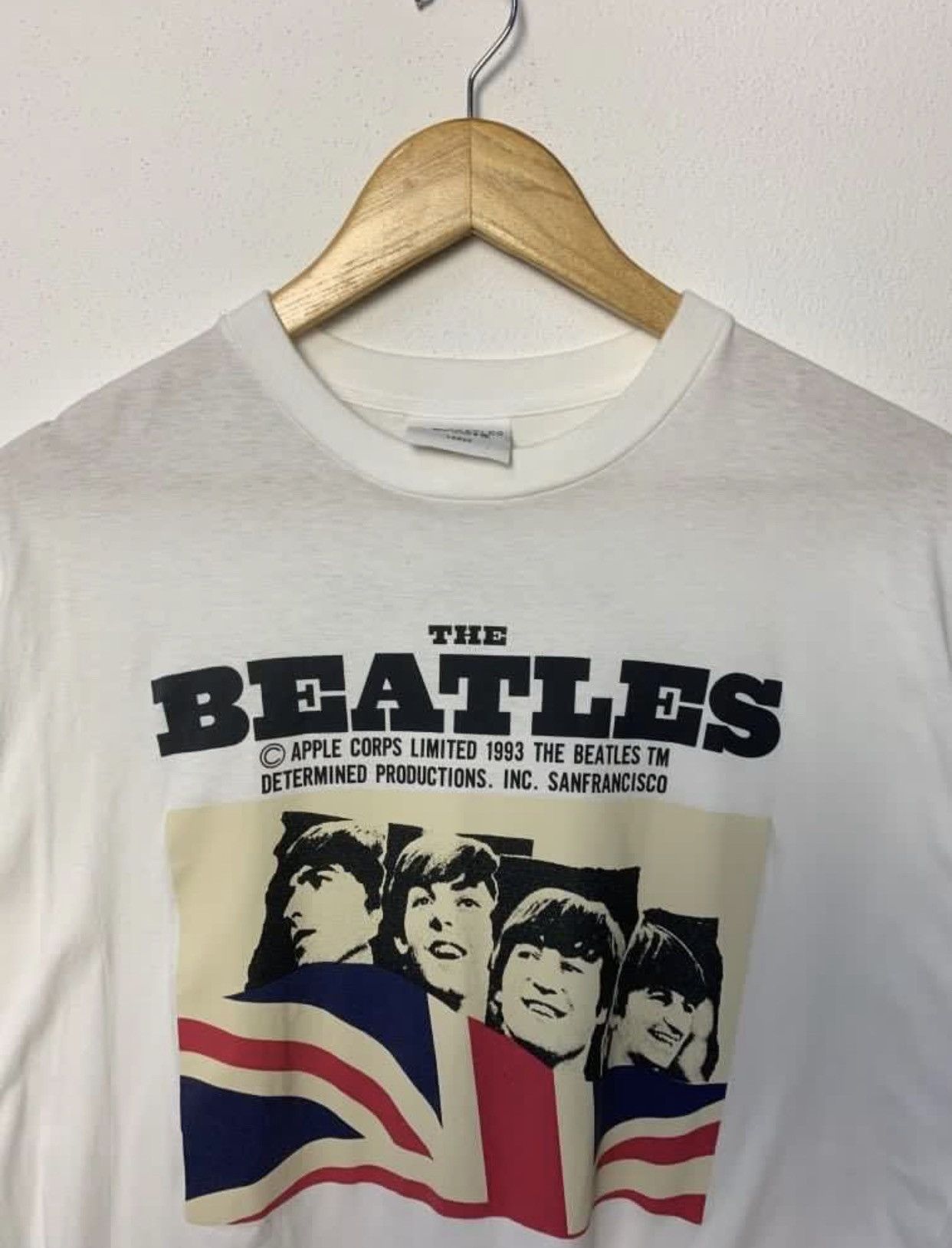 Band Tees Vintage The Beatles Single Stitch 1993 Tour Size US L / EU 52-54 / 3 - 5 Thumbnail
