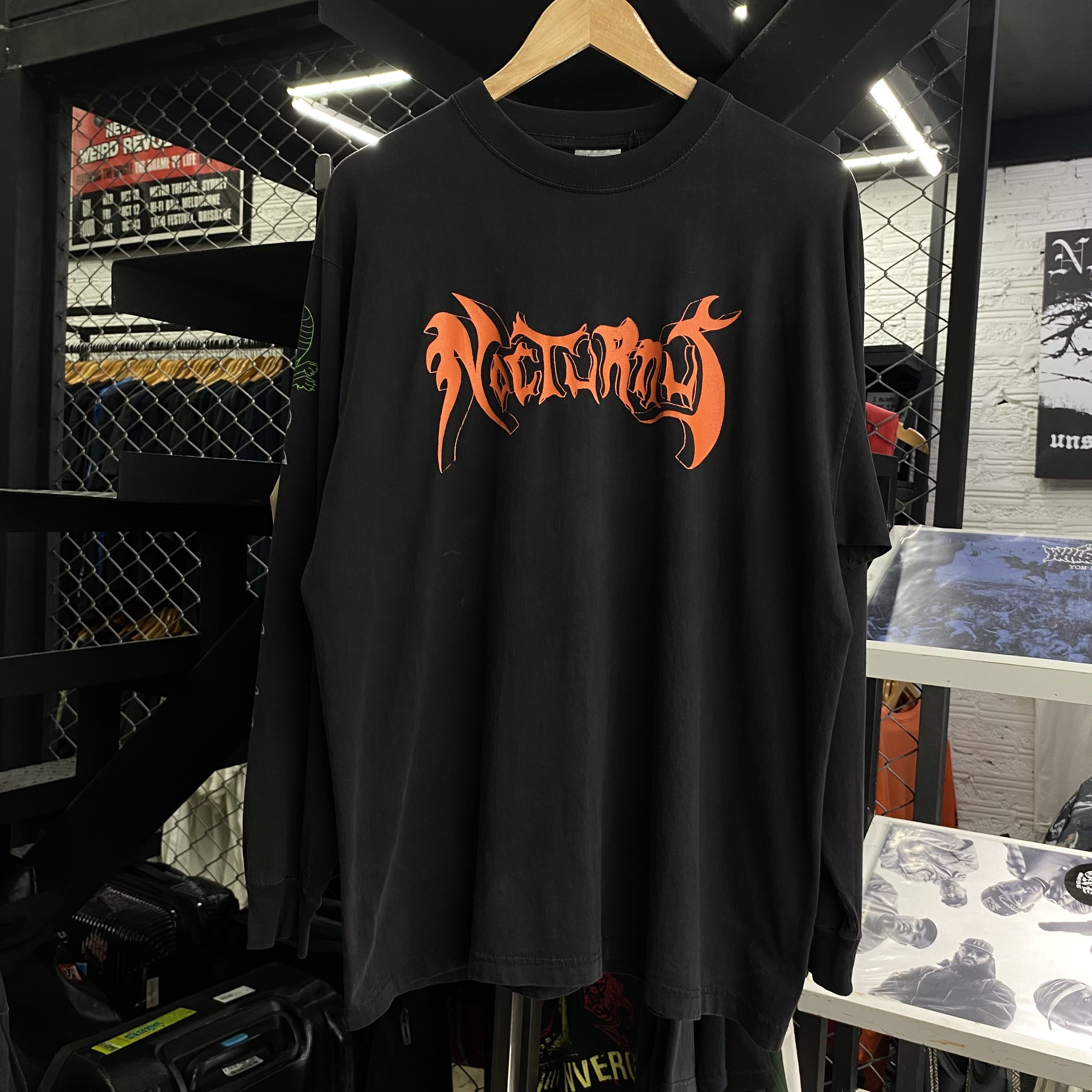Band Tees NOCTURNUS Ethereal Tomb Album Vintage 1999 Size US XL / EU 56 / 4 - 1 Thumbnail
