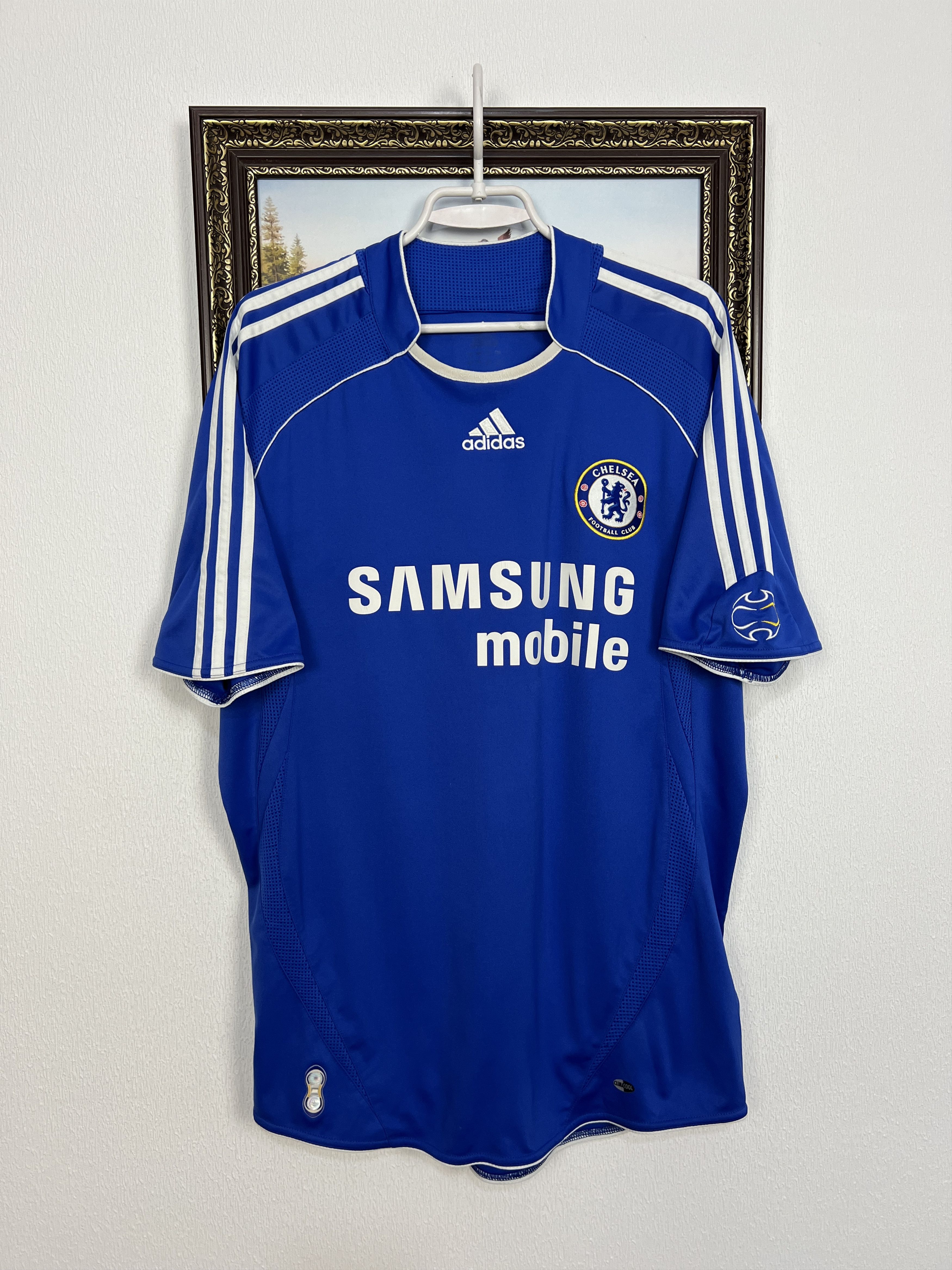 Adidas Chelsea Home football shirt 2006 Soccer Jersey Trikot Size US XL / EU 56 / 4 - 1 Thumbnail