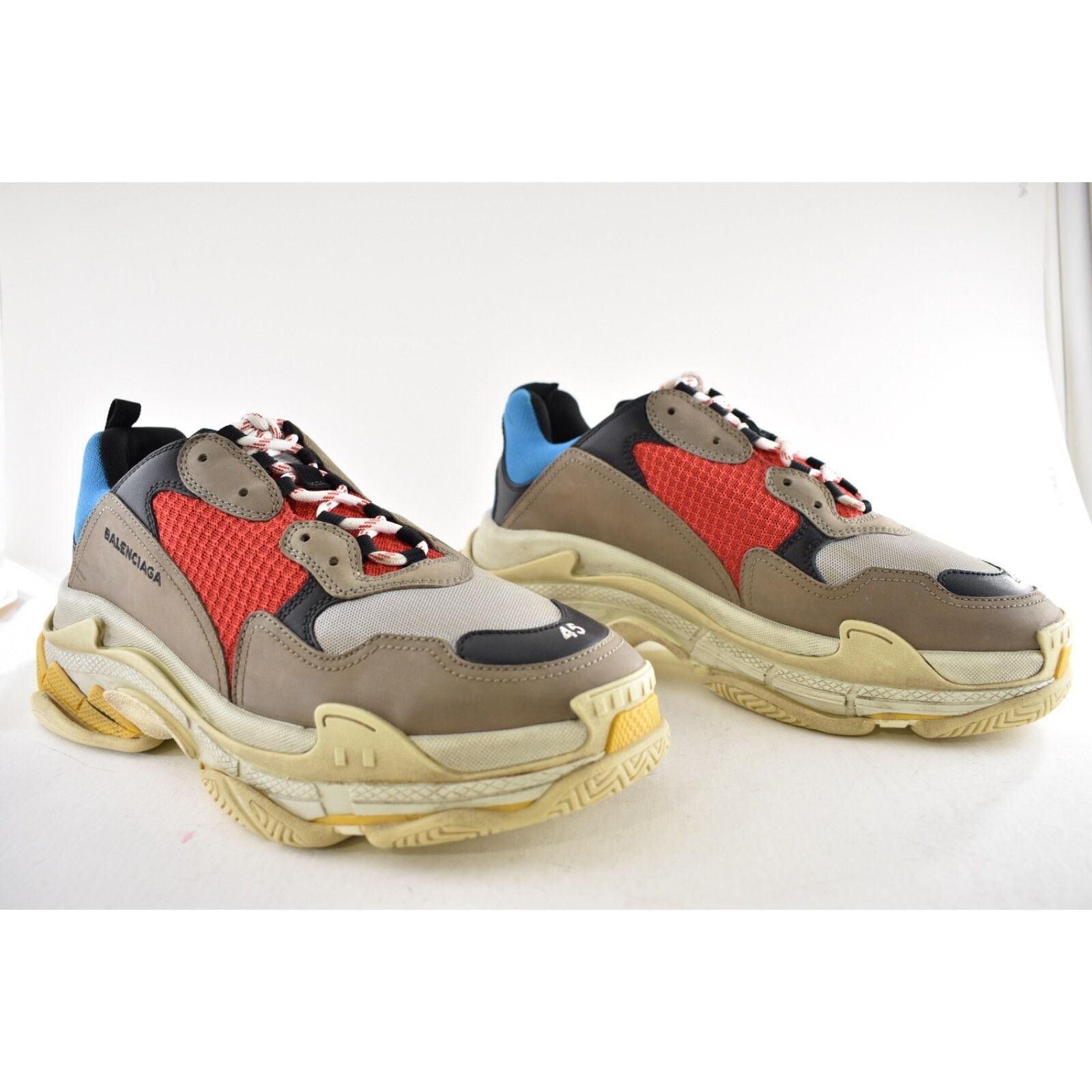 Balenciaga Balenciaga Triple S Sneakers Flat Platform 45 Mens 12 Size US 12 / EU 45 - 5 Thumbnail
