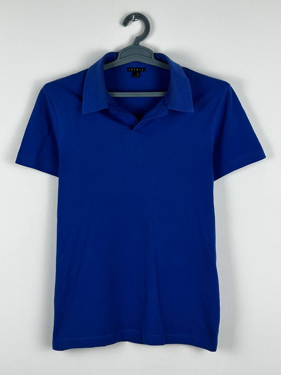 Theory Theory Blue Basic Polo Shirt Size US S / EU 44-46 / 1 - 2 Thumbnail