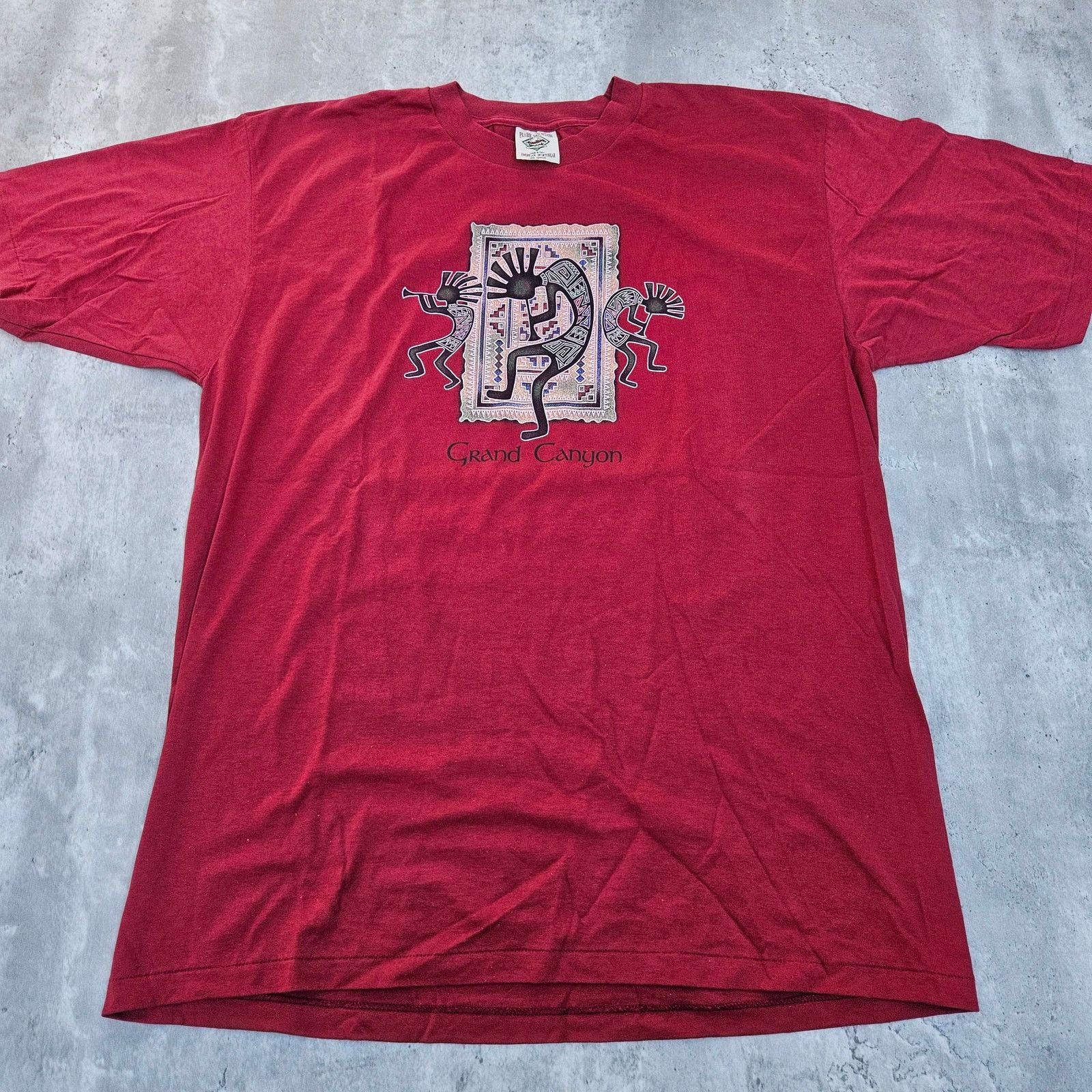 & Other Stories Vintage Grand Canyon Shirt Red Size XL Single Stitch Size US XL / EU 56 / 4 - 1 Thumbnail