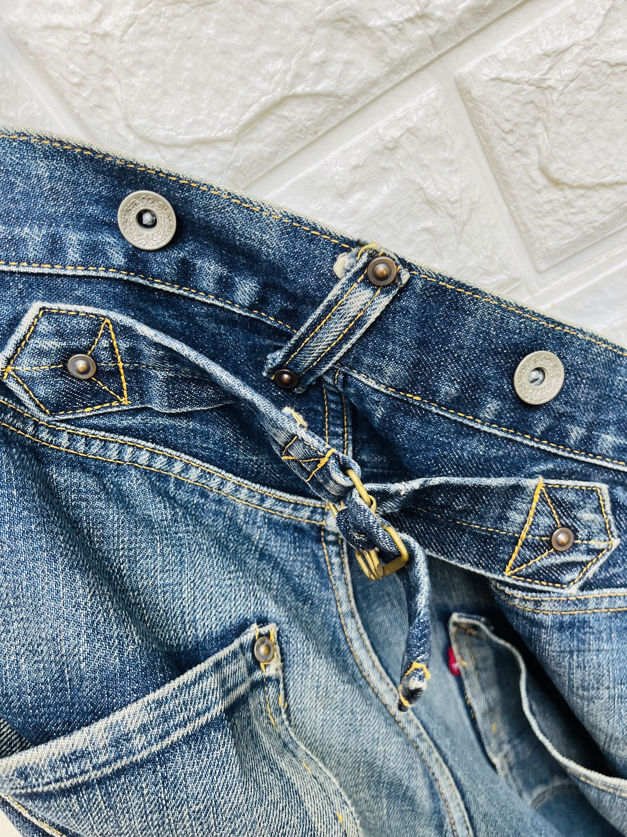 Japanese Brand × Vintage Vintage 90s Evis Evisu Japanese Designer Fashion Style Size US 34 / EU 50 - 14 Thumbnail
