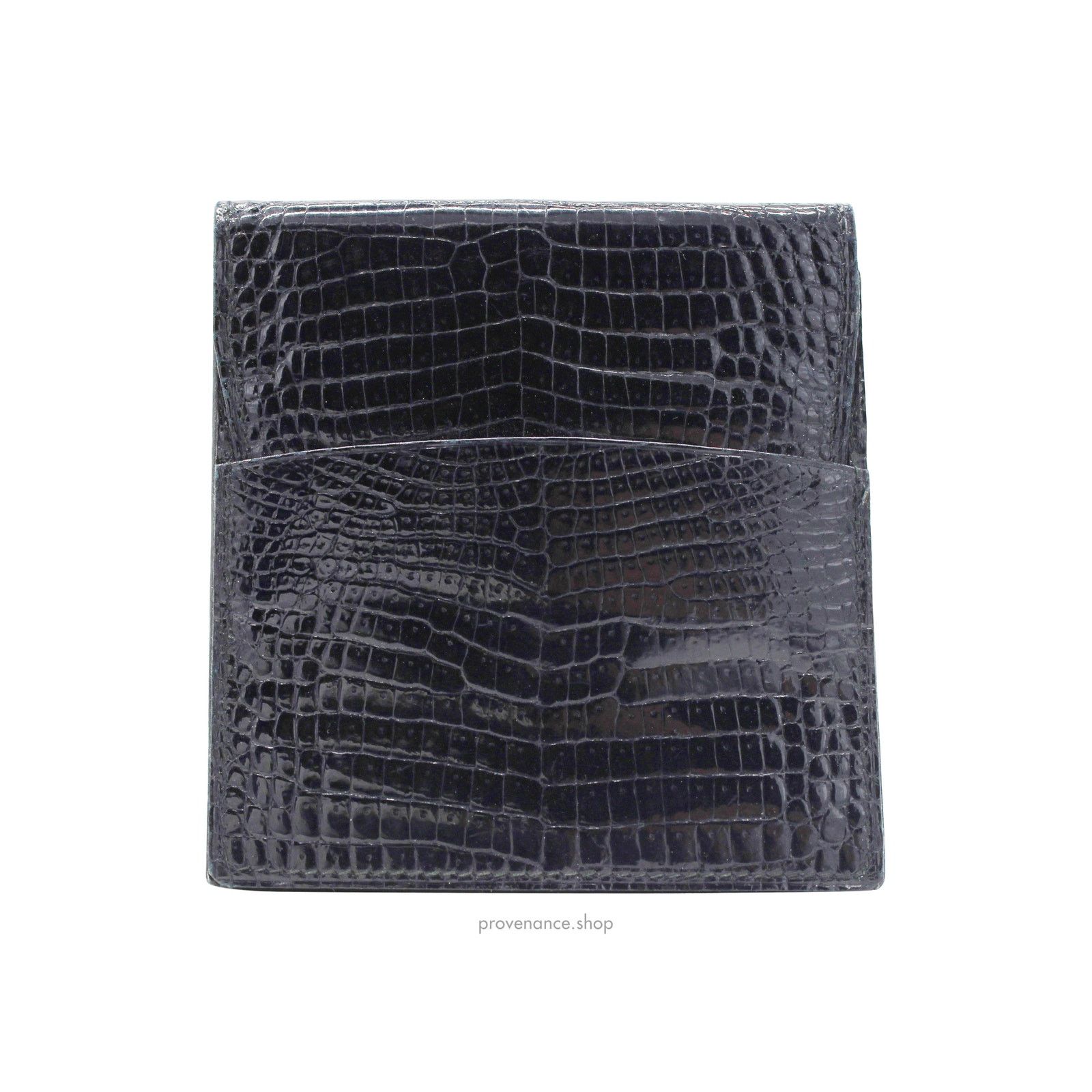Gucci 🔴 Gucci Cardholder Wallet - Black Crocodile Size ONE SIZE - 1 Thumbnail
