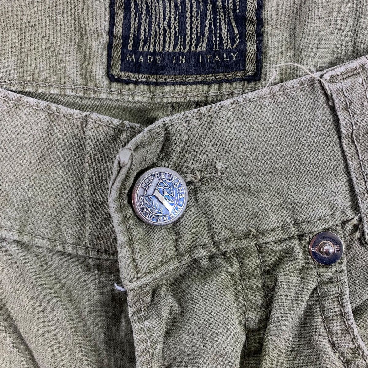 Gianfranco Ferre FERRE JEANS Italian designer pants Size US 32 / EU 48 - 5 Thumbnail