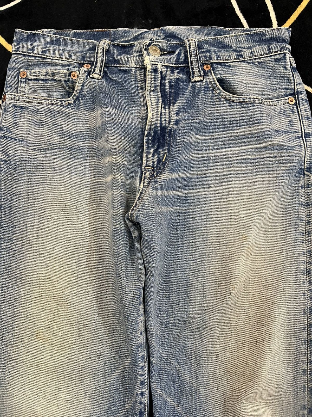 Blue Blue Japan Vintage Blue Blue Japan Mudwash Selvedge Denim Size US 29 - 7 Thumbnail