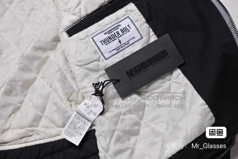 Neighborhood Neighborhood Biker Jacket Cotton Jacket 20th Anniversary L Size US S / EU 44-46 / 1 - 8 Thumbnail