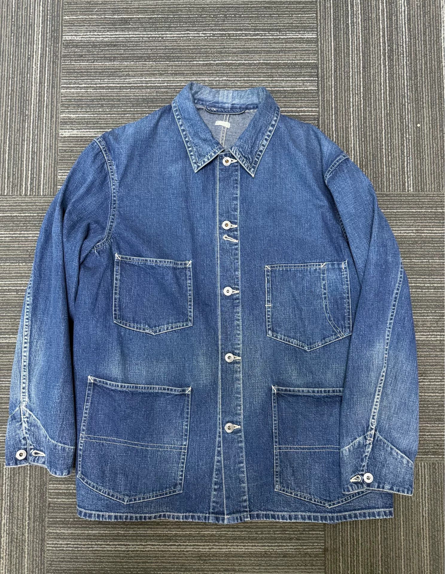A.PRESSE A.Presse Washed Denim Size US L / EU 52-54 / 3 - 1 Thumbnail