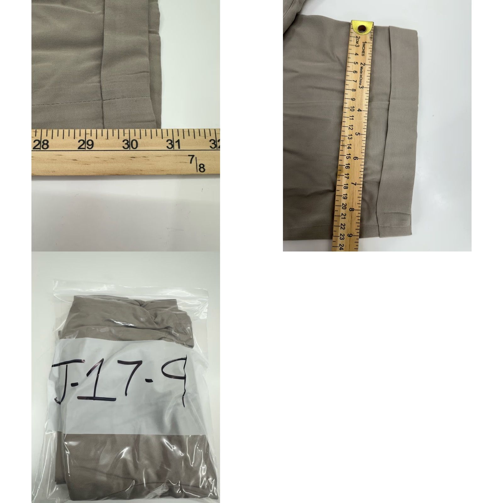 Liz Claiborne Claiborne Mens Dress Pants 38R Brown Tan Pleated Pockets Rolled Hems Straight Front Regular Rise 30in Inseam Casual Business Slacks Mens Size US 38 / EU 54 - 9 Thumbnail