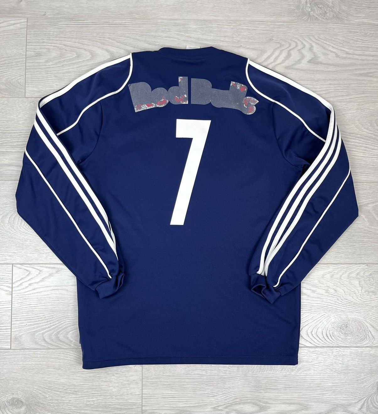 Vintage Adidas Red Bull Salzburg 2008 Away Kit Soccer Jersey Shirt Size US M / EU 48-50 / 2 - 2 Thumbnail