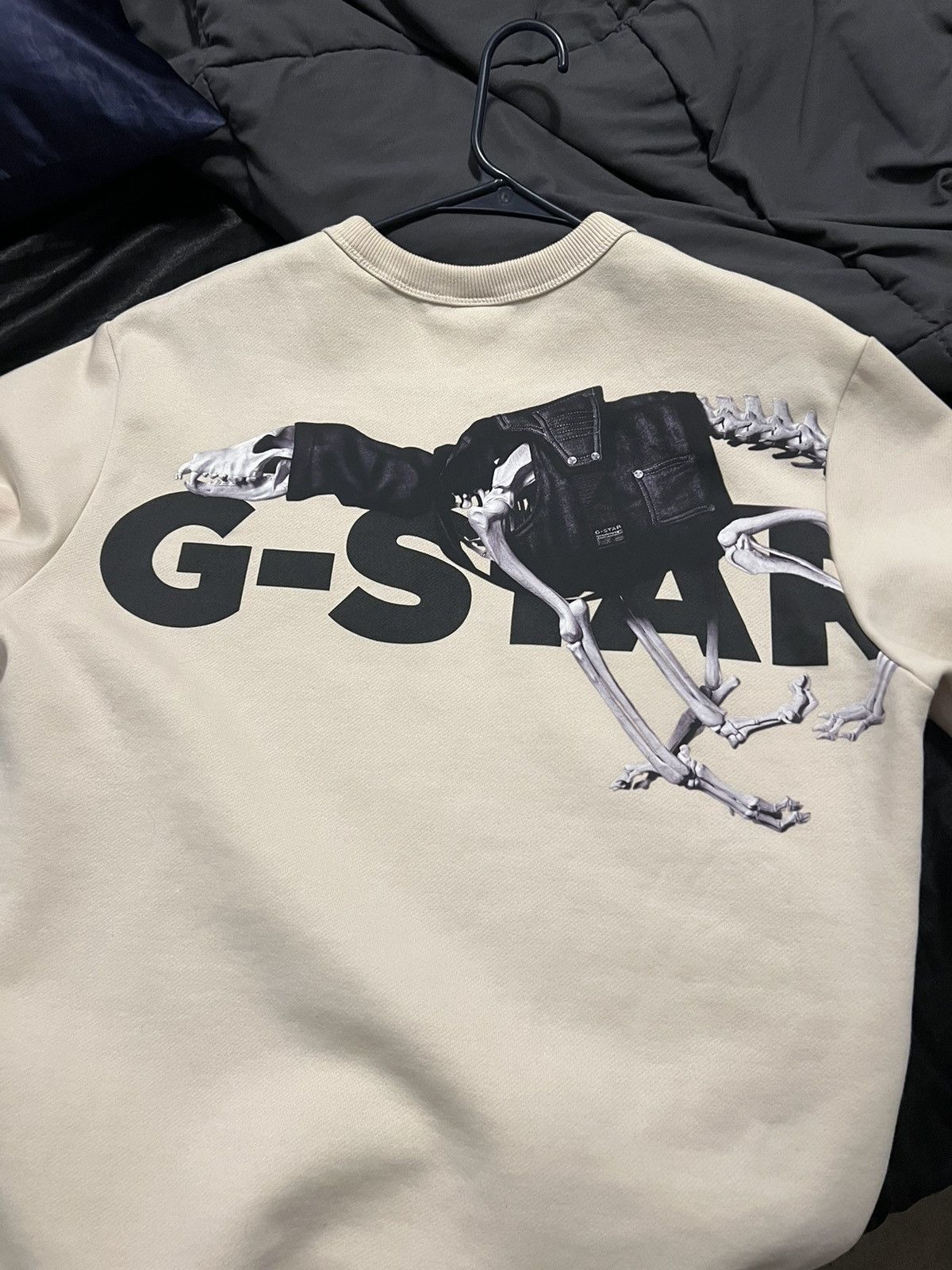 G-Star G-star Hound Skeleton Back Graphic Sweatshirt Size US M / EU 48-50 / 2 - 2 Thumbnail