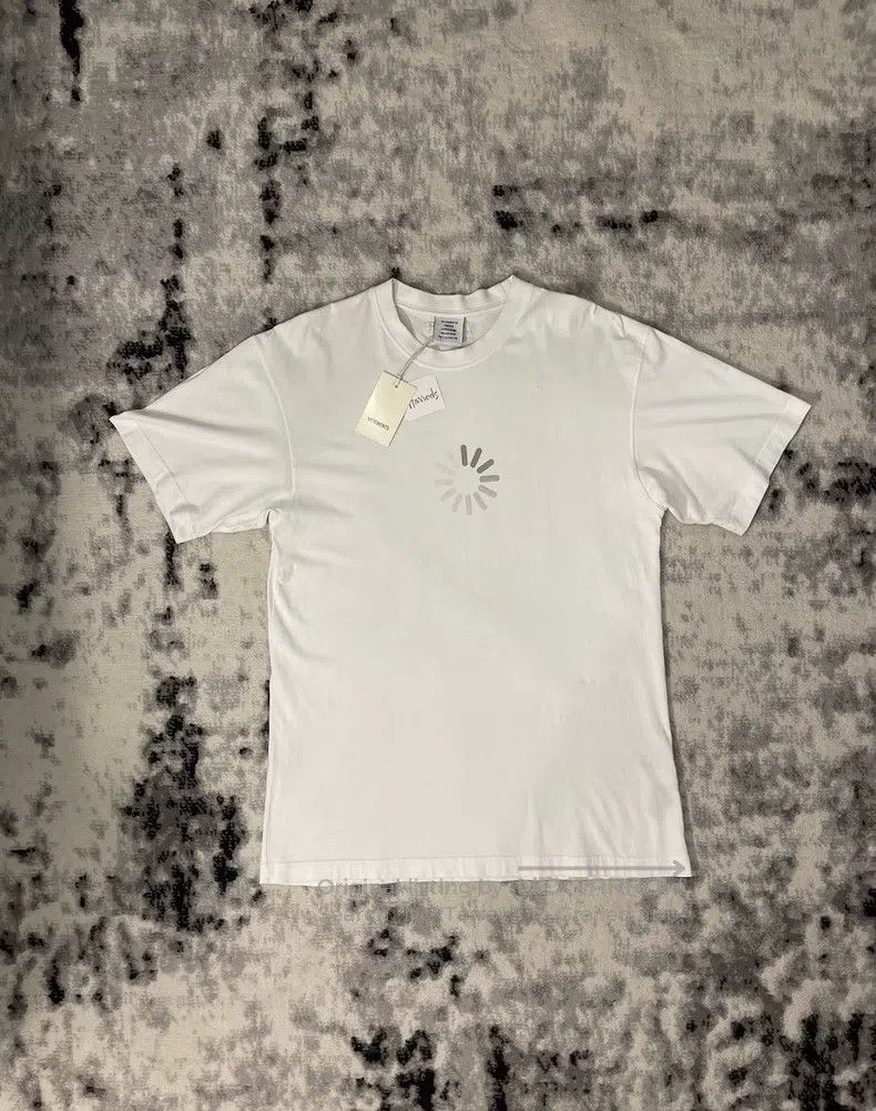 Vetements Vetements White short-sleeved T-shirt Size US S / EU 44-46 / 1 - 1 Thumbnail
