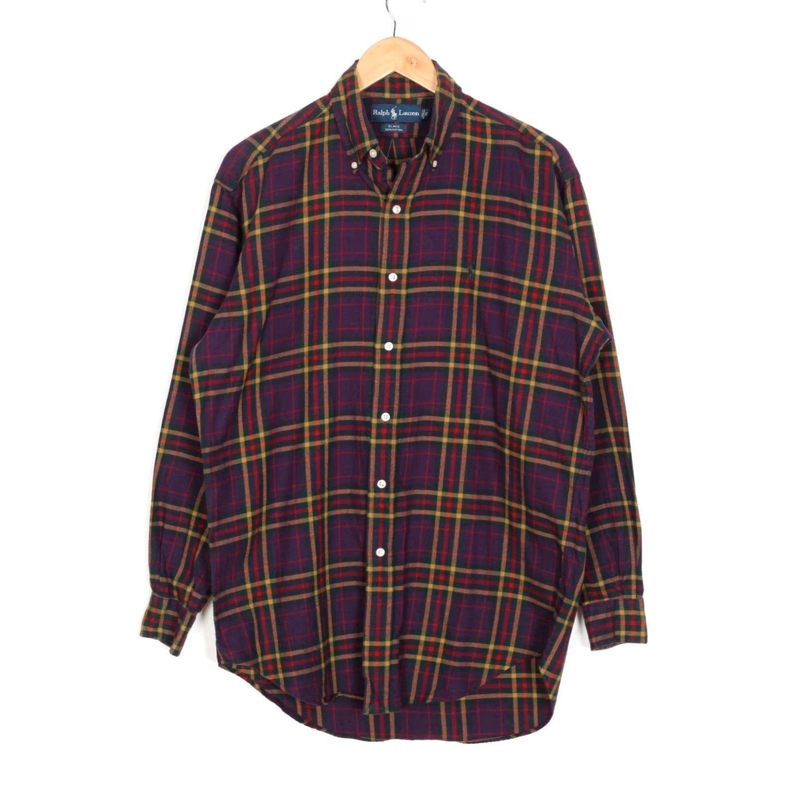 Polo Ralph Lauren Polo Ralph Lauren BLAKE Flannel Shirt Men S Long Sleeve Plaid VR3643 Size US S / EU 44-46 / 1 - 2 Thumbnail