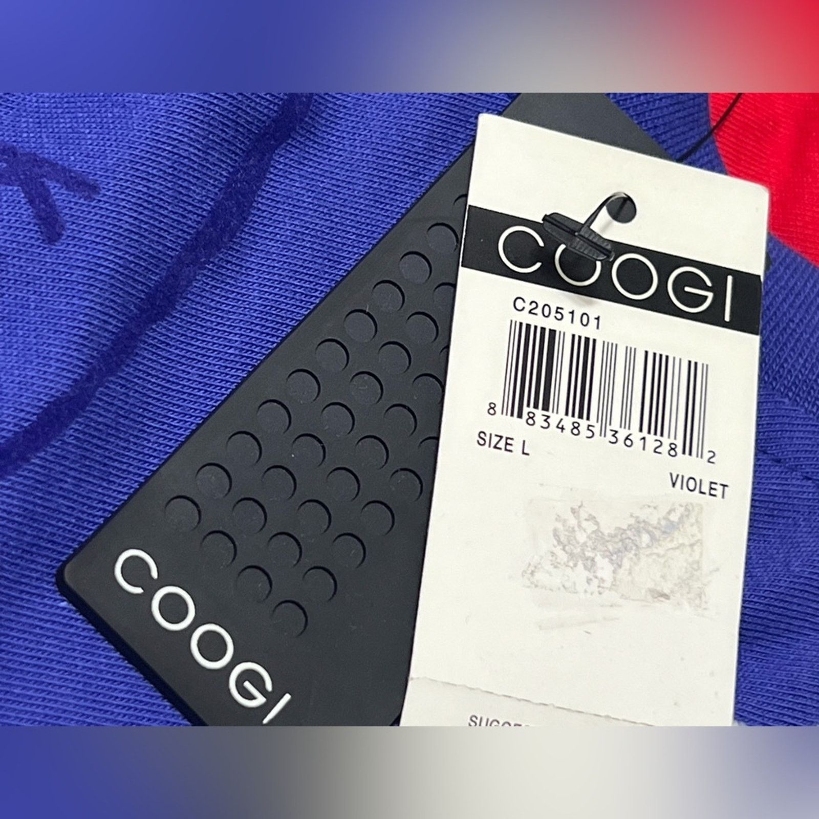 Coogi VTG NWT COOGI Graphic T-Shirt LARGE Purple Embroidered RARE Size US L / EU 52-54 / 3 - 7 Thumbnail