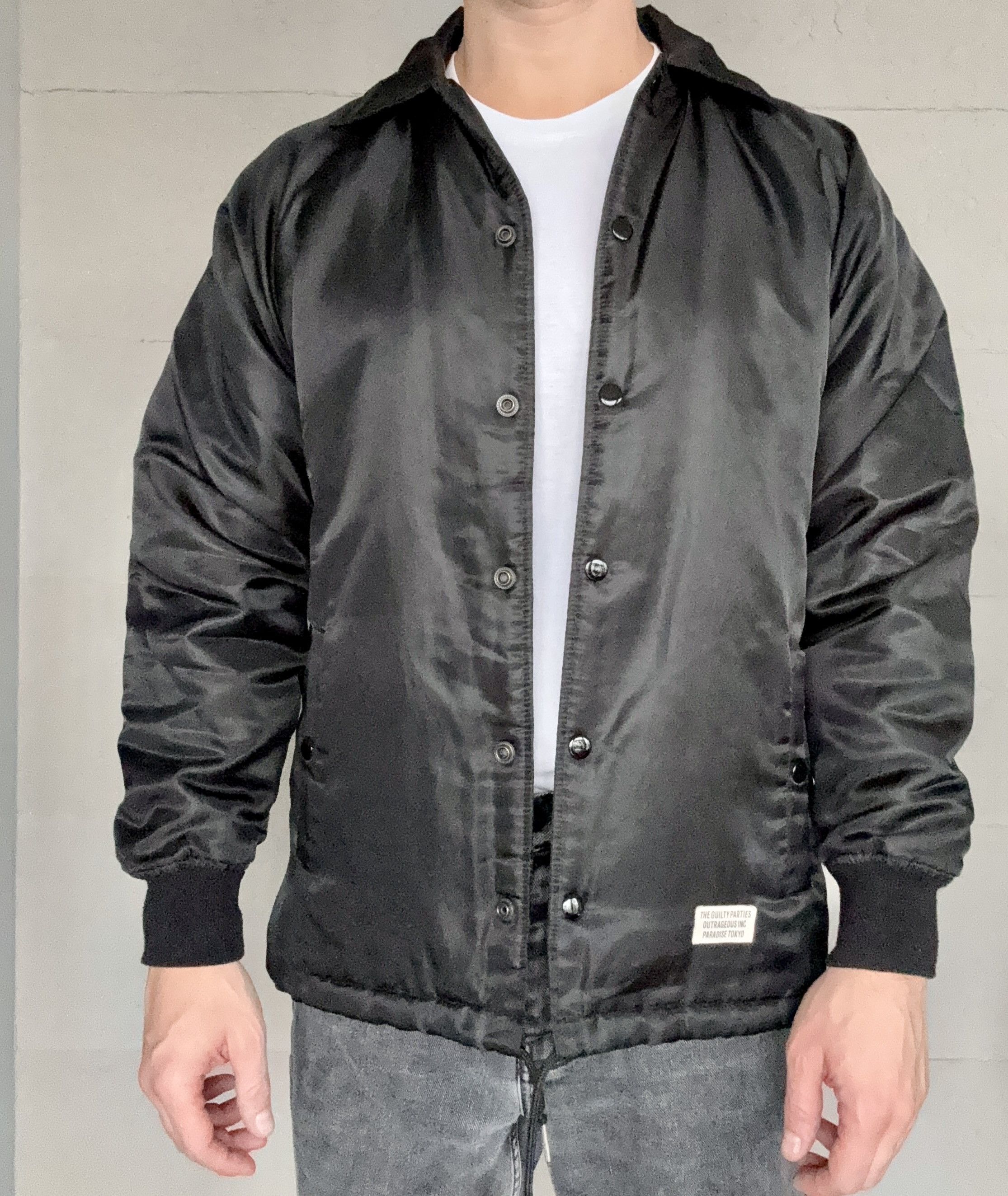 Wacko Maria Wacko Maria Guilty Parties Nylon Jacket Black Size US M / EU 48-50 / 2 - 2 Thumbnail