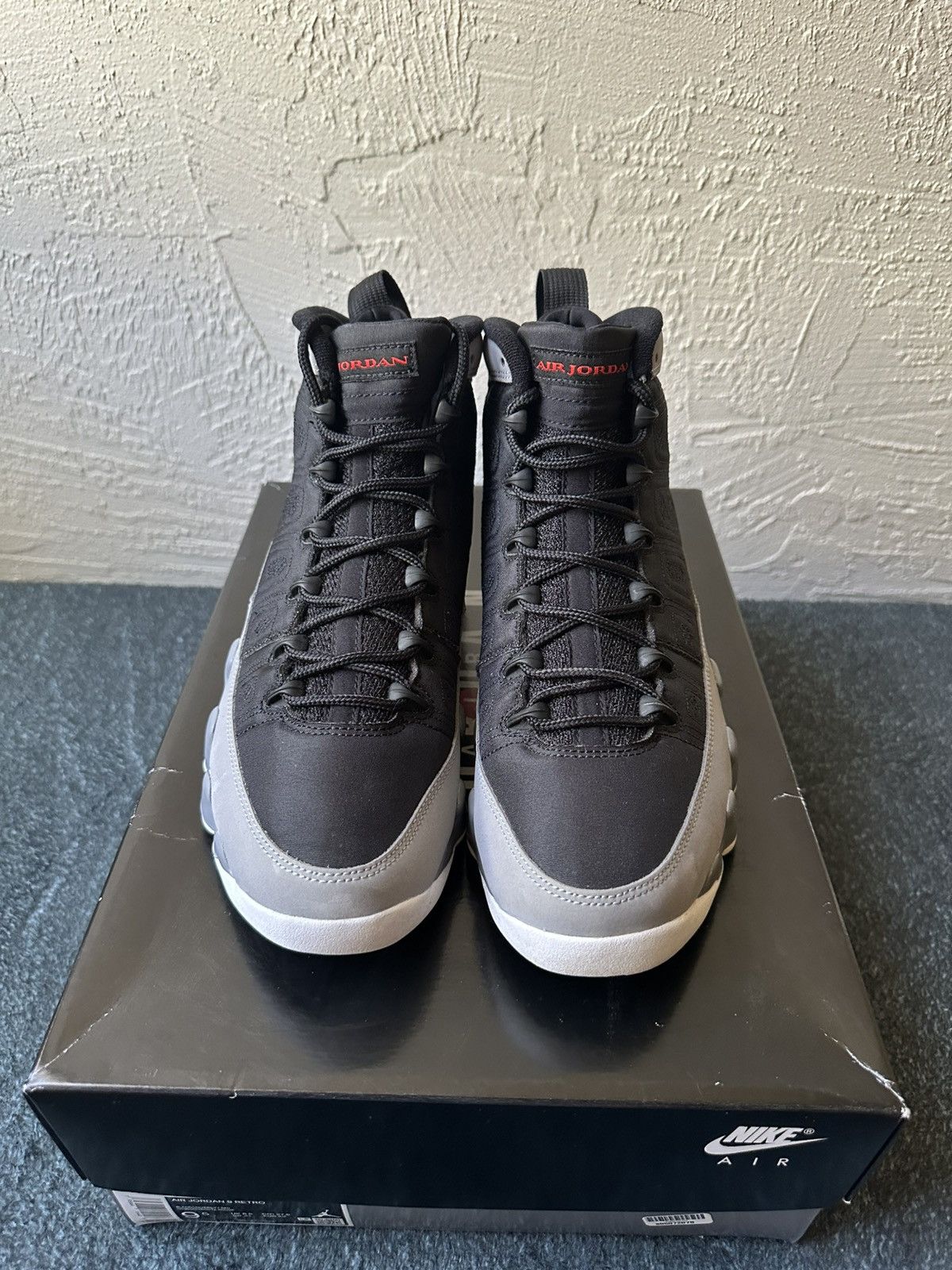 Jordan Brand 2022 Air Jordan 9 Retro “Particle Grey” Size US 9.5 / EU 42-43 - 2 Thumbnail