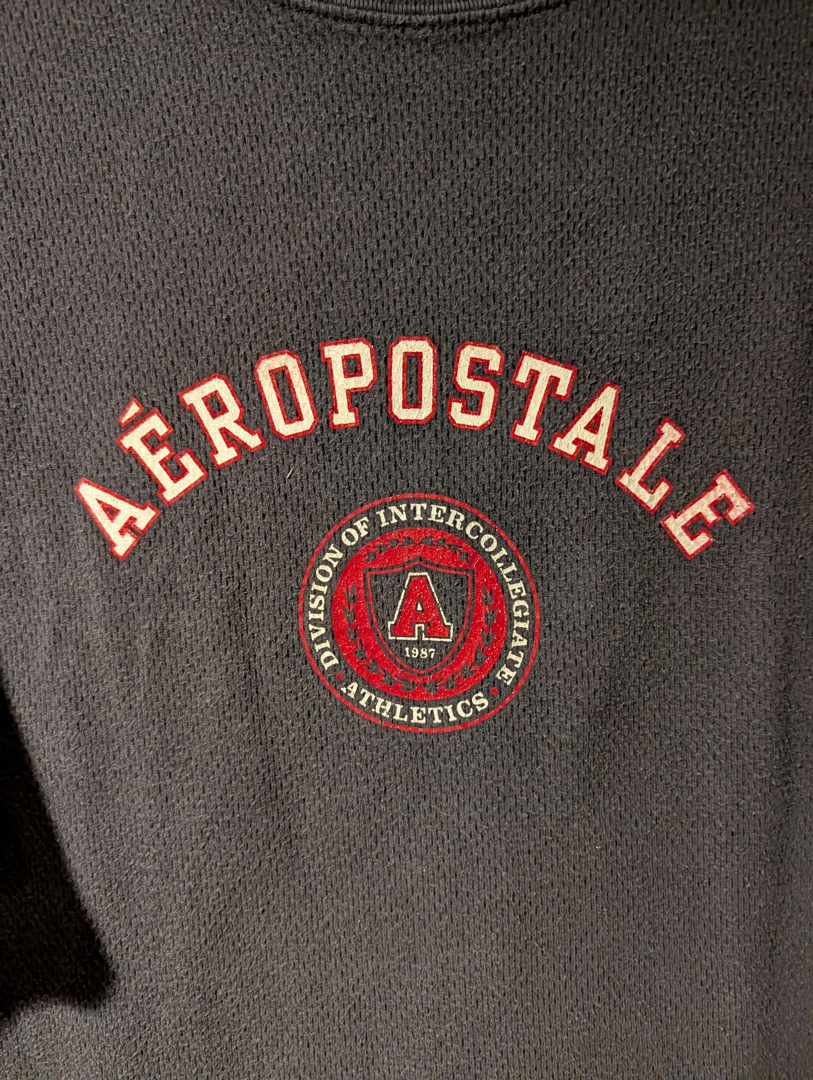 Aeropostale Vintage Aeropostale Shirt Adult Skater Grunge 1990s Y2K Mens Size US M / EU 48-50 / 2 - 2 Thumbnail