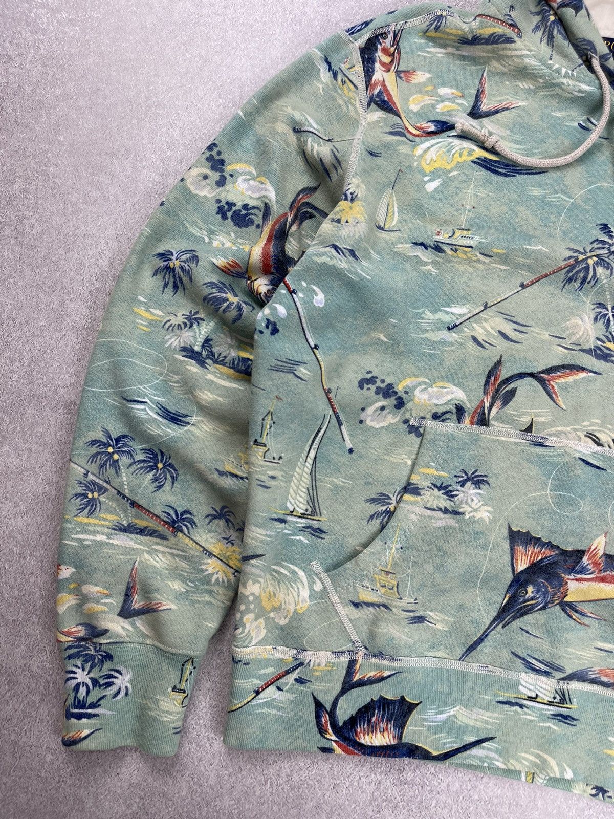 Polo Ralph Lauren Polo Ralph Lauren Hawaiian Marlin Hoodie Men’s Size M Size US M / EU 48-50 / 2 - 3 Thumbnail
