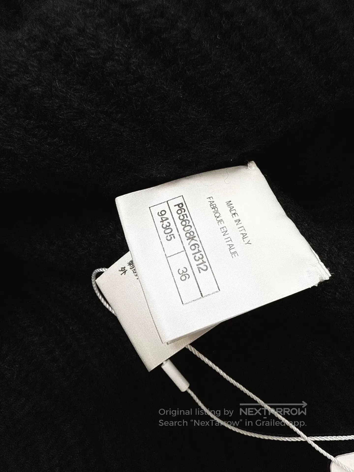 Chanel Chanel Black Knit Cardigan with Curved Hem. Size US S / EU 44-46 / 1 - 4 Thumbnail