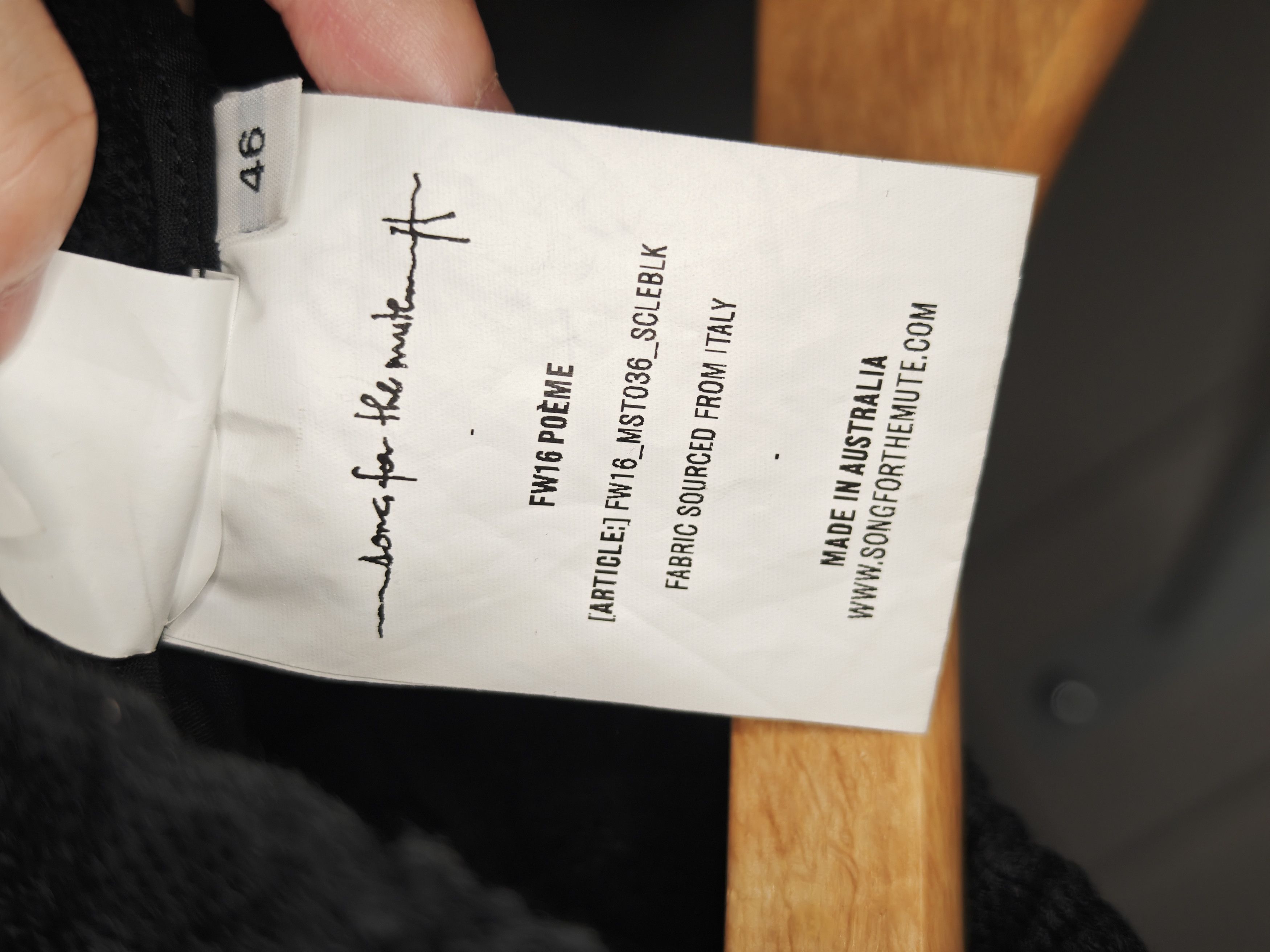Song For The Mute SFTM FW16 Shorts Size US 30 / EU 46 - 5 Thumbnail