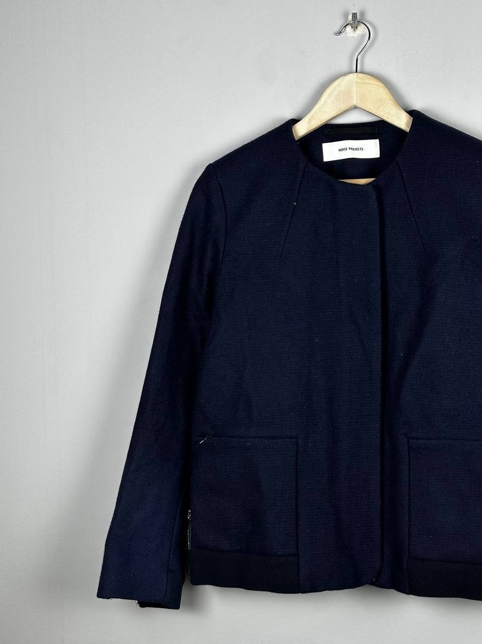 Norse Projects Norse Projects Navy Luxury Wool Jacket Size M / US 6-8 / IT 42-44 - 2 Thumbnail