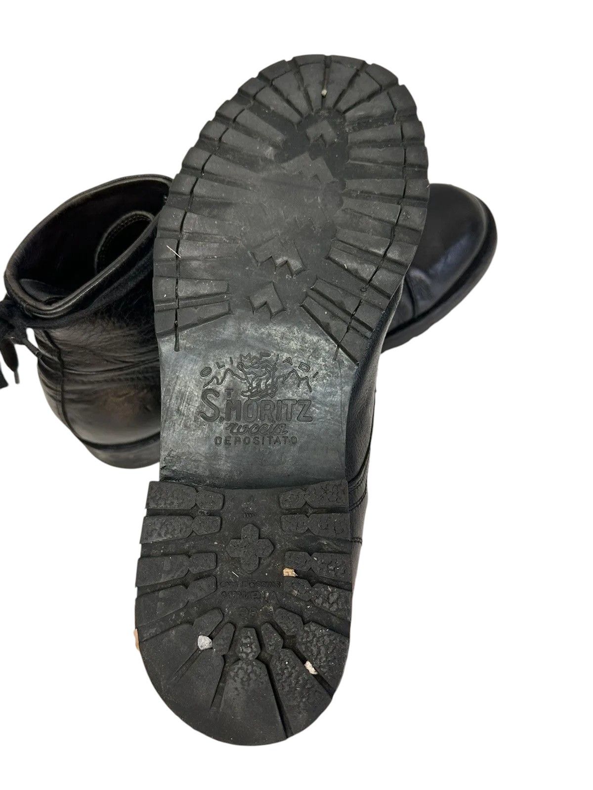 Vintage Leather AS 98 STYLE AVANT-GARDE Boots BROGUE Guidi Size US 8 / EU 41 - 10 Thumbnail