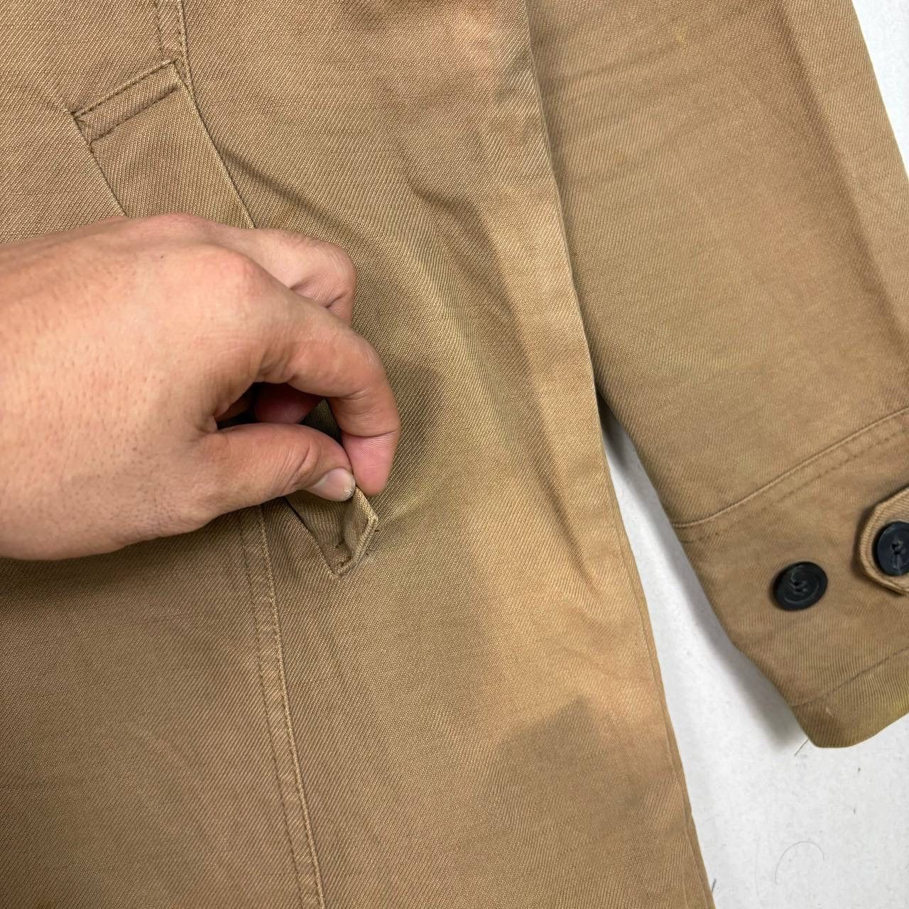 Number (N)ine Vtg Number (N)ine Archival Sun Faded Pea Coat Jacket Size 3 Size US M / EU 48-50 / 2 - 7 Thumbnail