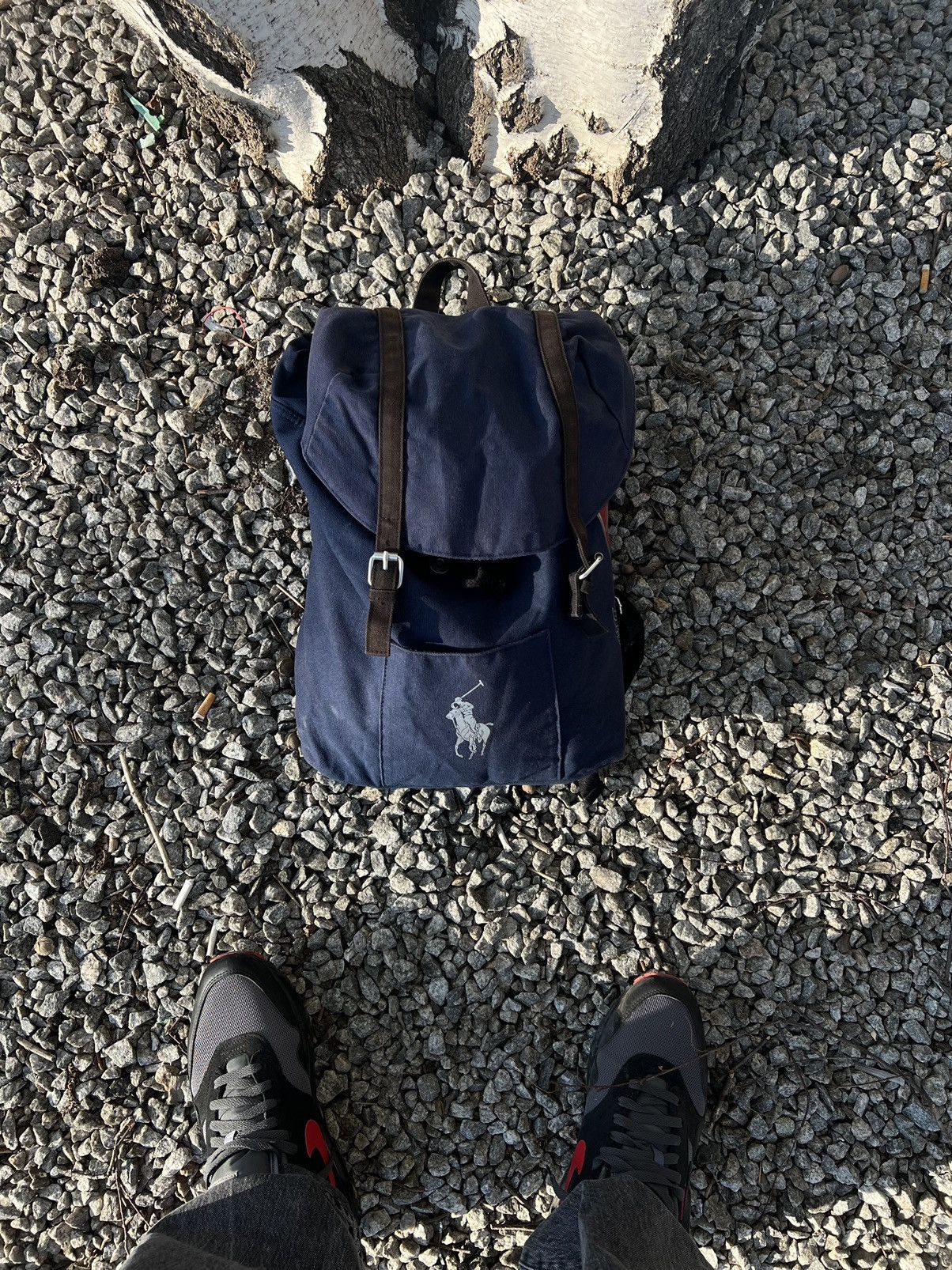 Polo Ralph Lauren × Vintage VERY RARE POLO RALPH LAUREN DESIGNER BAG PACK RETRO Y2K 90s Size ONE SIZE - 5 Thumbnail