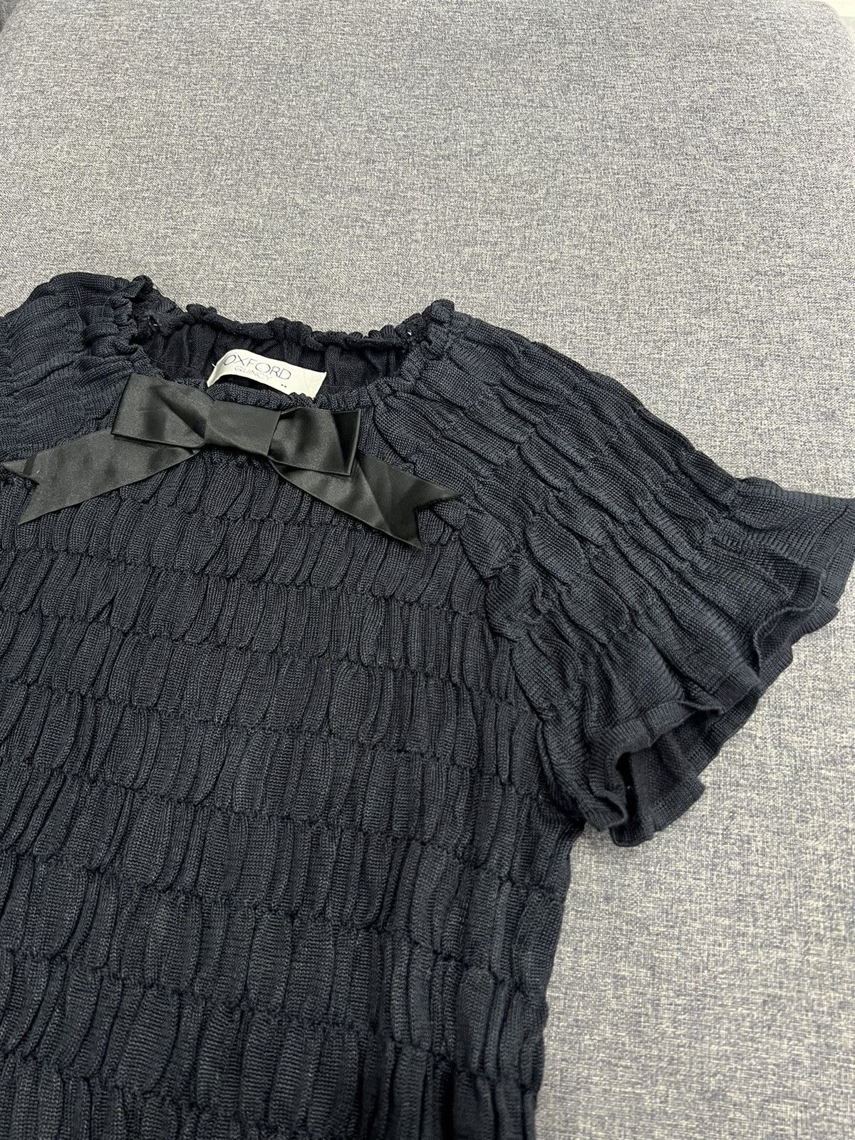 Miu Miu Big bow ruffled stretchy top 💖🎀 Size M / US 6-8 / IT 42-44 - 17 Thumbnail