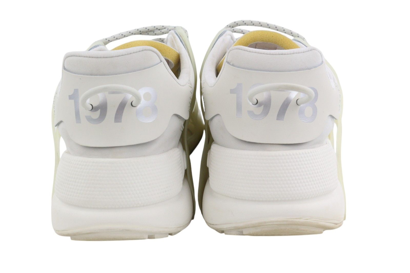 Diesel S-SERENDIPITY MASK EU44.5 White Almond Toe Low Top 40965 Size US 11.5 / EU 44-45 - 8 Thumbnail