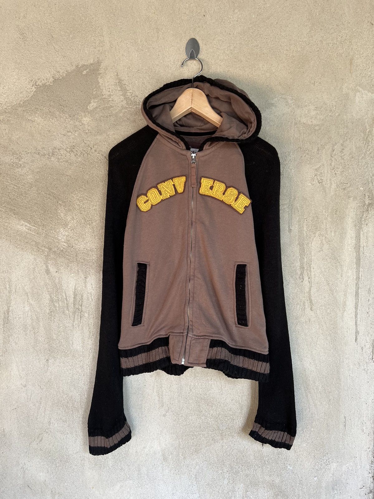 Converse Vintage Converse Spell Out Hoodies Jacket Size M / US 6-8 / IT 42-44 - 2 Thumbnail