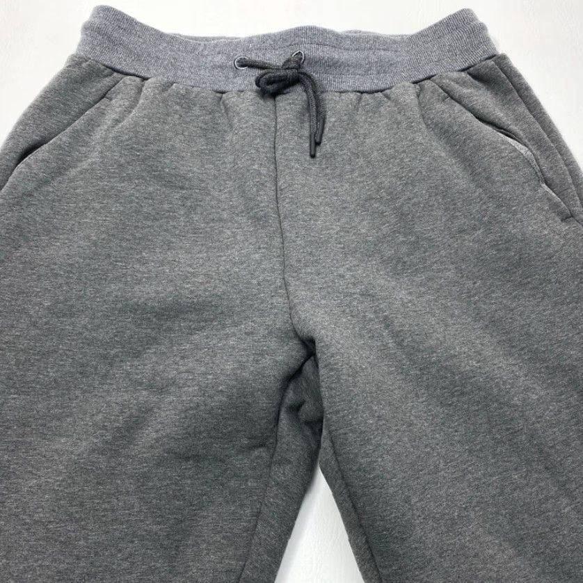 Vintage VINTAGE not - ignore; Original is not vintage. Title: Sevego Sherpa Lined Sweat Pants Mens Large Gray Pockets Drawstring WARM 8488 NWT Size US 33 - 3 Thumbnail