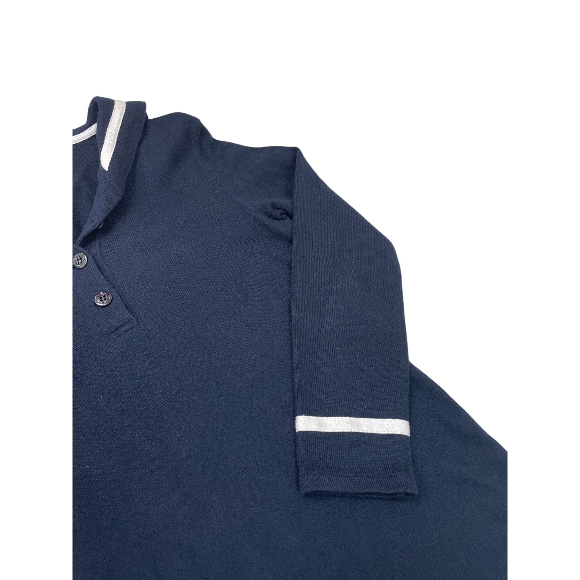 Lauren Ralph Lauren Lauren Ralph Lauren womans Navy Blue White Nautical Maxi Dre Size S / US 4 / IT 40 - 3 Thumbnail