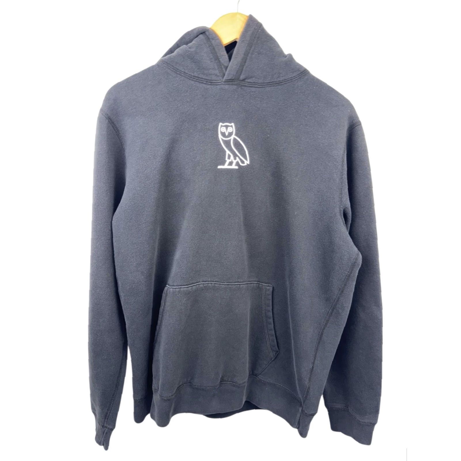 Vintage VINTAGE OVO Drake Octobers Very Own Classic Owl Pullover Hoodie Size M Black Mens Medium RARE Size US M / EU 48-50 / 2 - 2 Thumbnail
