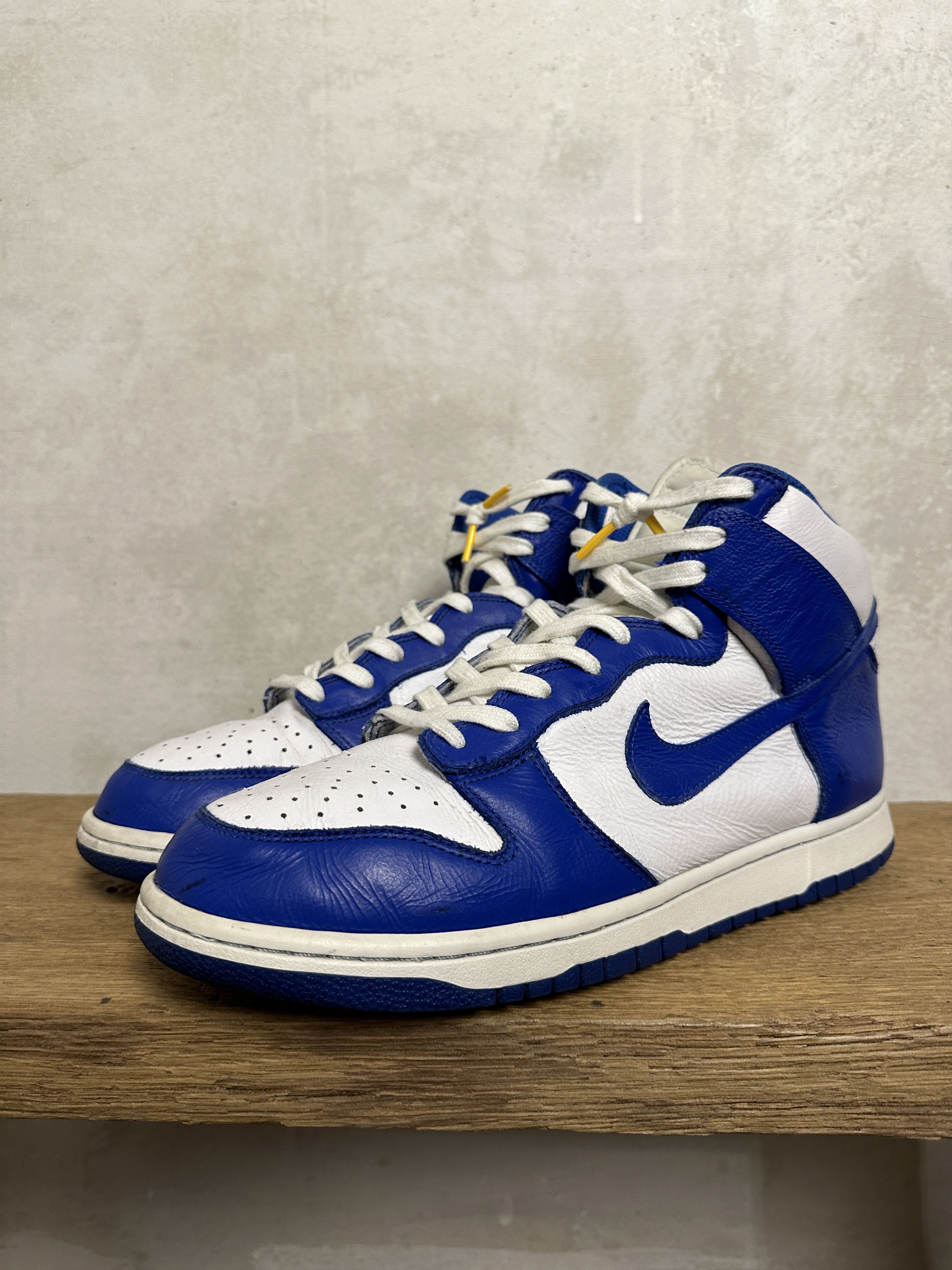 Nike Nike Dunk High LE Kentucky Blue 2016 Size US 11 / EU 44 - 2 Thumbnail