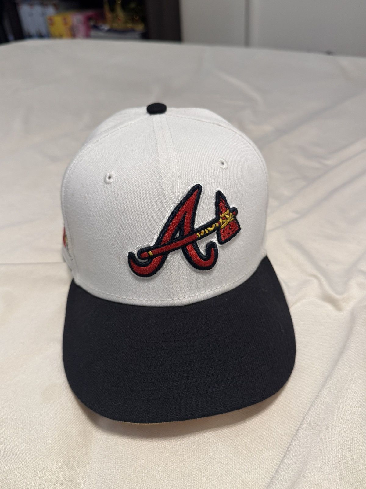 New Era Braves New Era Fitted Size ONE SIZE - 1 Thumbnail