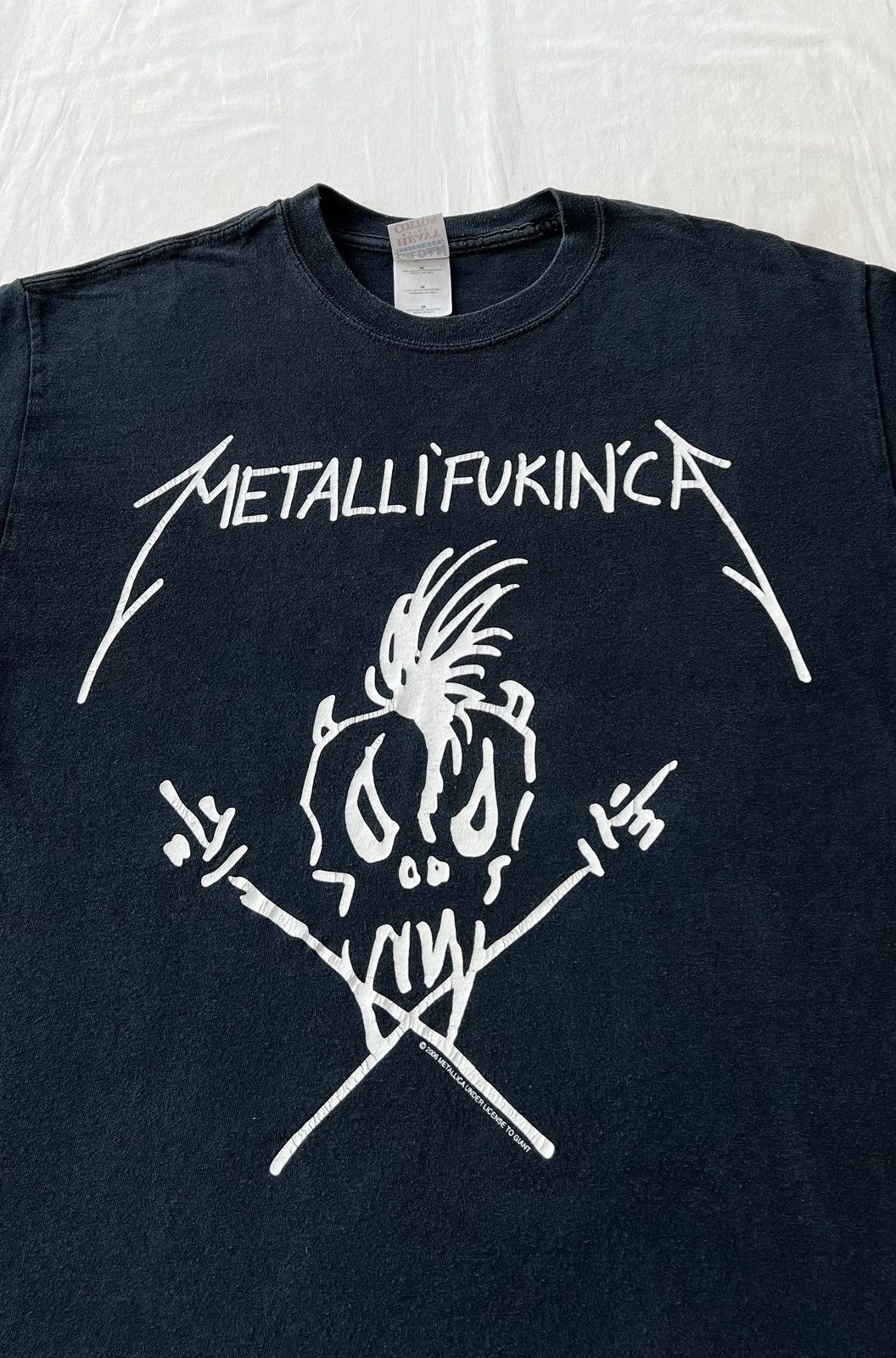 Band Tees Vintage 2006 Metallica Metallifukinca Metalli'fukin'ca Tee Size US M / EU 48-50 / 2 - 4 Thumbnail