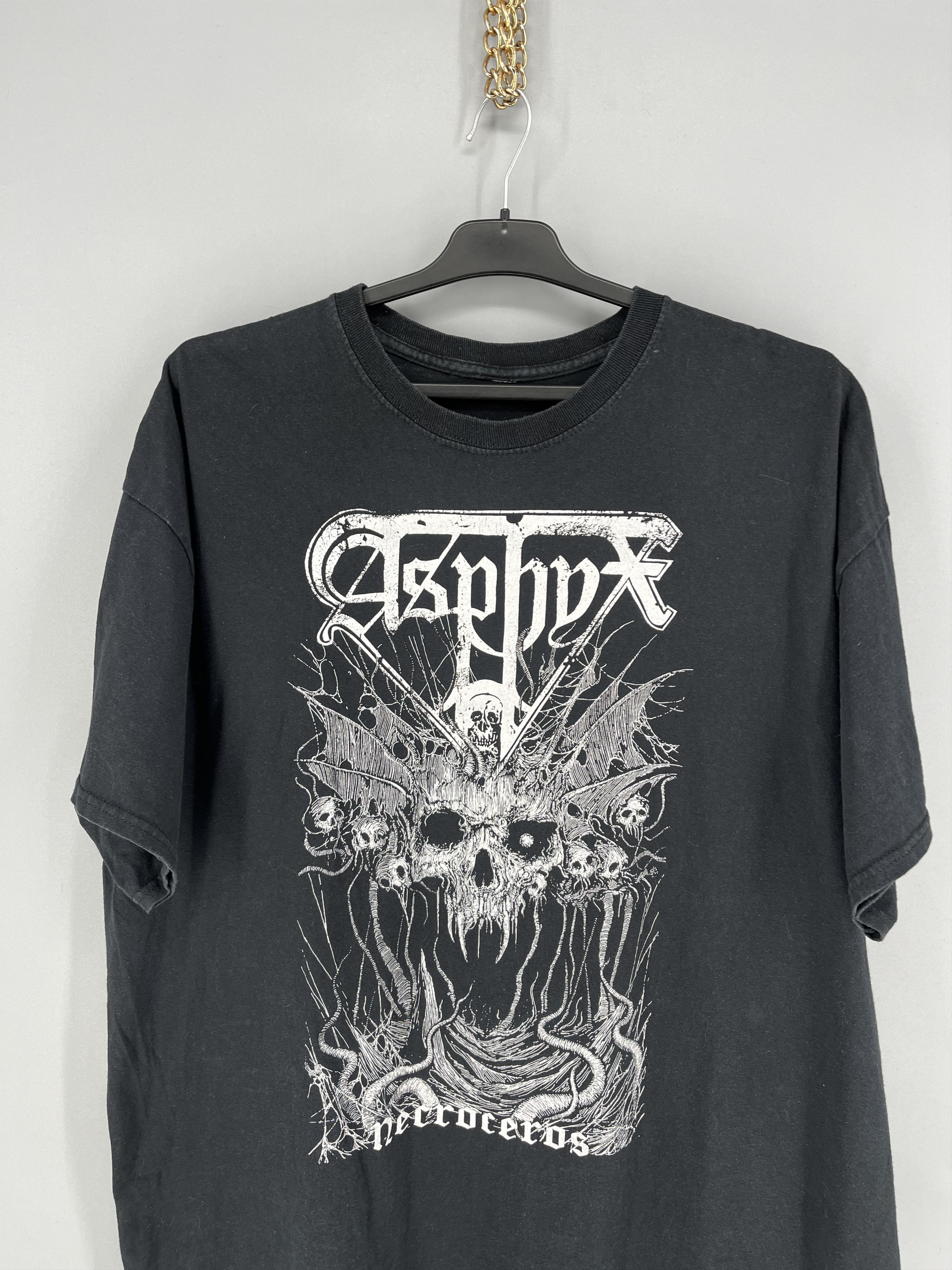 Band Tees Asphyx Crush the Cenotaph Death Metal Tee Size US M / EU 48-50 / 2 - 6 Thumbnail