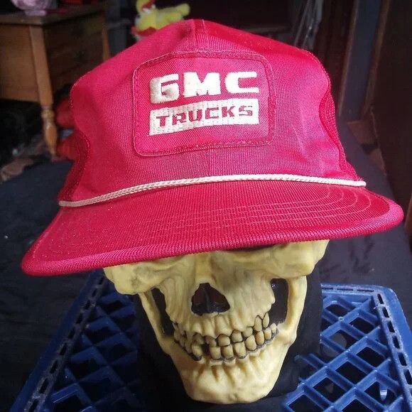 Other Vintage GMC Trucks Patch Rope Snap Trucker Hat Cap Size ONE SIZE - 1 Thumbnail