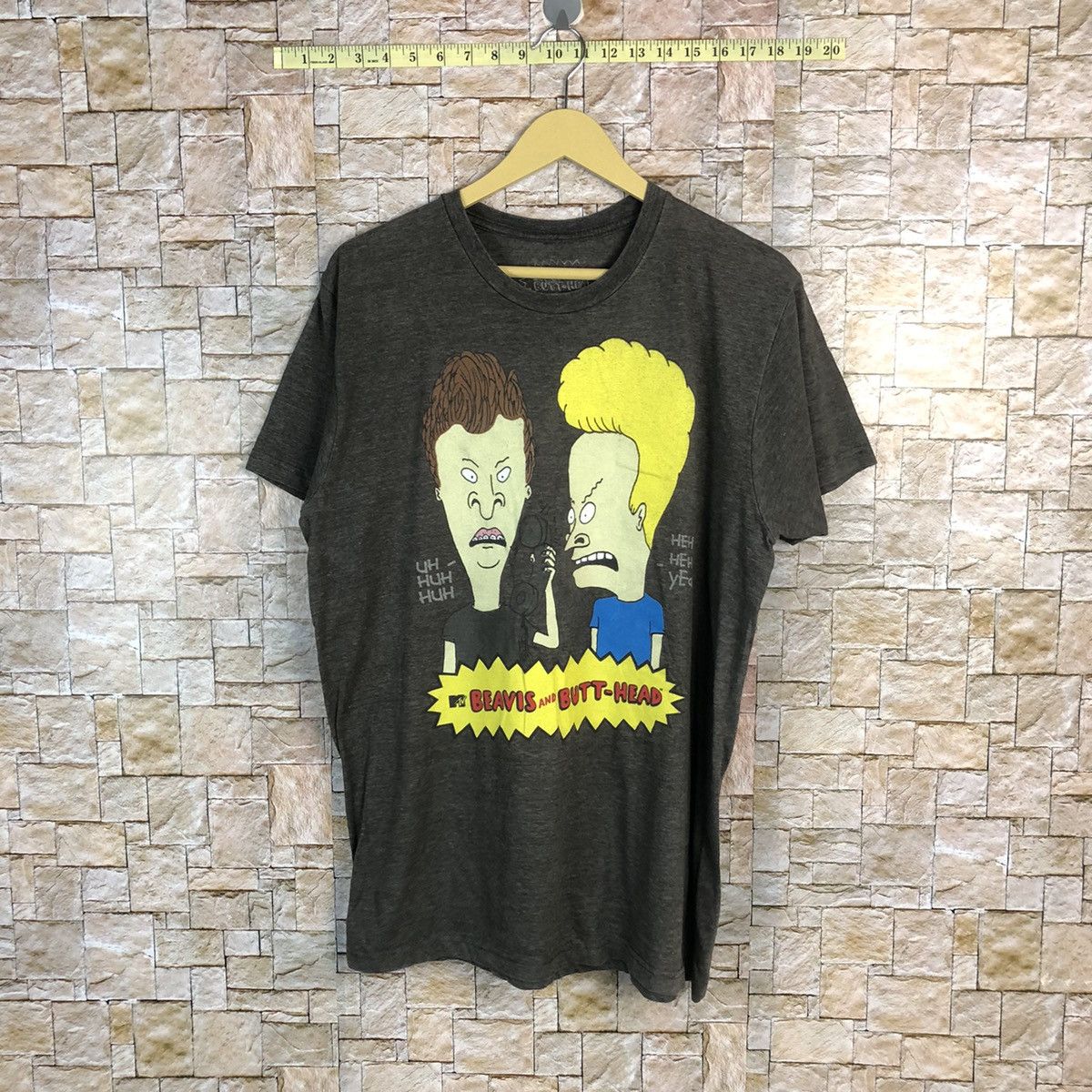 Cartoon Network Bravis But Head Brown Tee #A552 Size US M / EU 48-50 / 2 - 1 Thumbnail