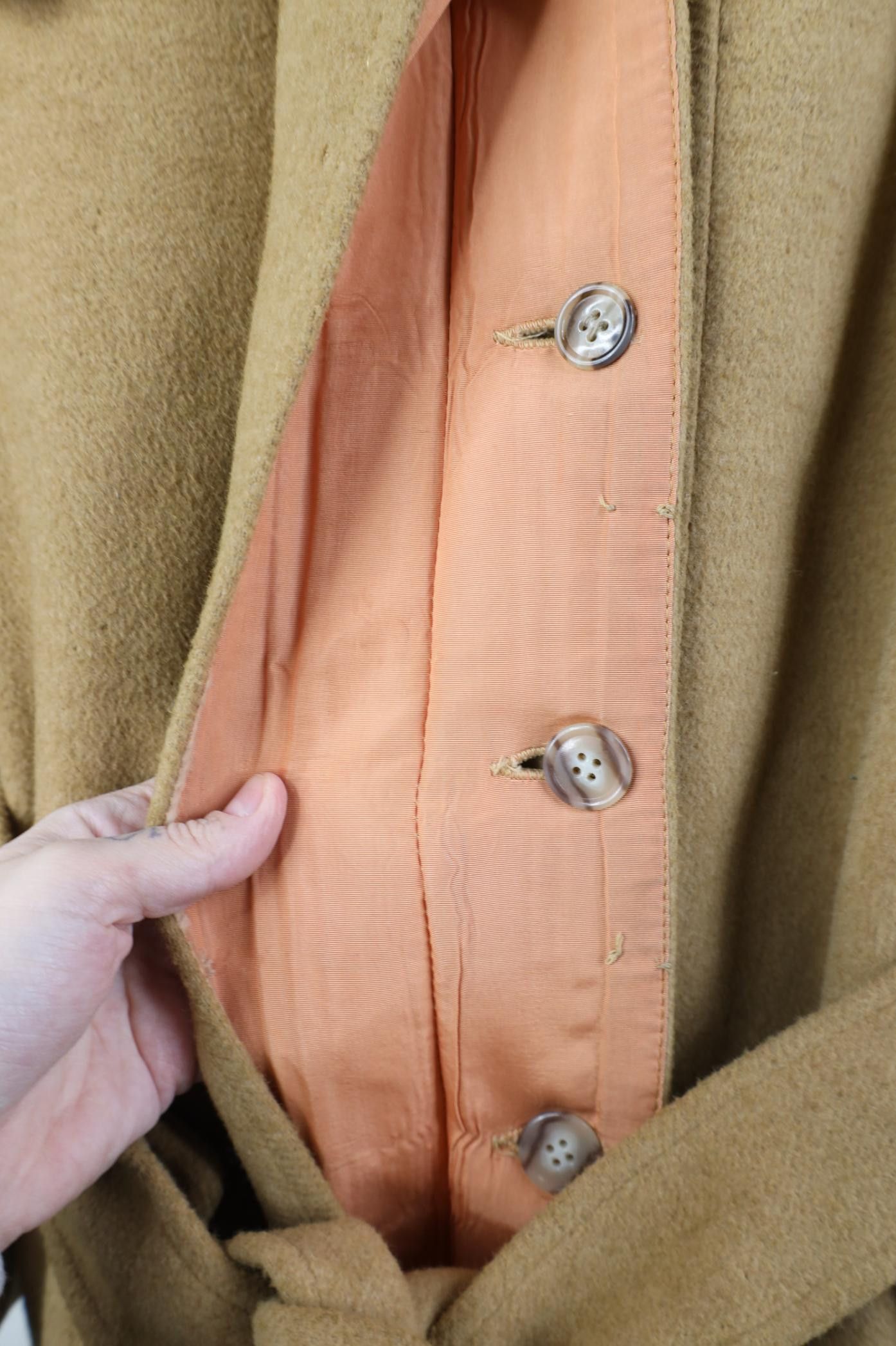 Vintage Vintage 80s 90s Streetwear Heavy Belted Military Coat USA Size XL / US 12-14 / IT 48-50 - 9 Thumbnail