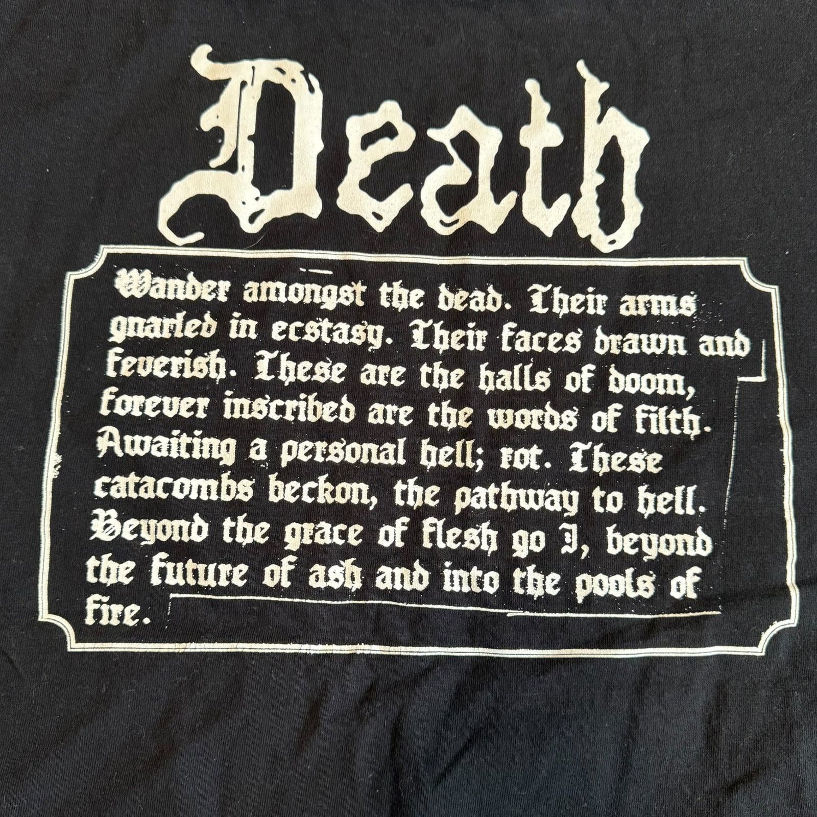 Band Tees Encoffination Band Beyond the Grace of Flesh Go I Size L Size US L / EU 52-54 / 3 - 4 Thumbnail