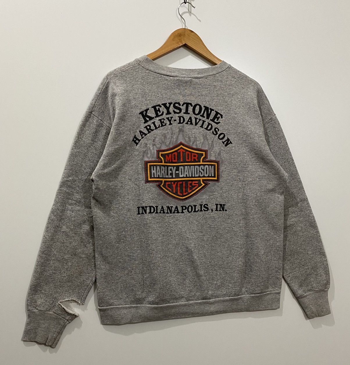 Harley Davidson Vintage Rare 90s Harley Davidson 3D Size US XL / EU 56 / 4 - 7 Thumbnail