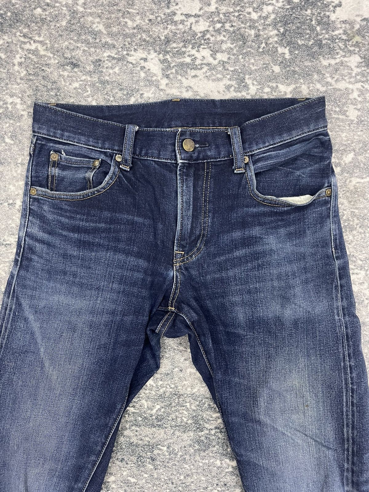 Uniqlo Uniqlo Slim Fit Selvedge Denim Size US 29 - 3 Thumbnail