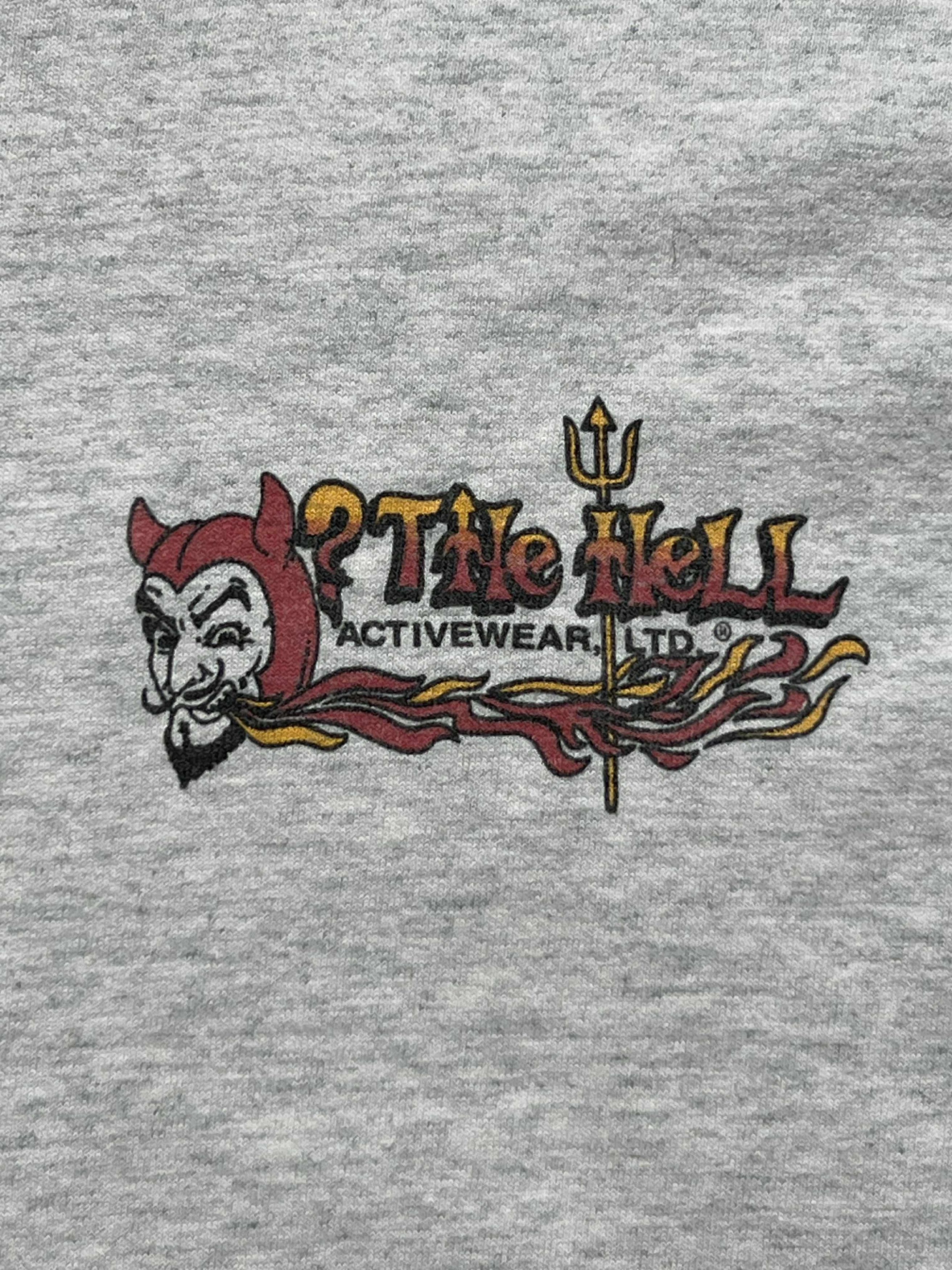 Vintage 1992 Hell Cayman Islands T "I Went Thru Hell For This Shirt" Size US XL / EU 56 / 4 - 7 Thumbnail
