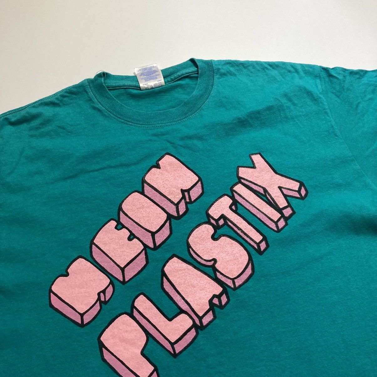 Band Tees vintage 00s neon plastix electronic pop rock band tee Size US M / EU 48-50 / 2 - 2 Thumbnail