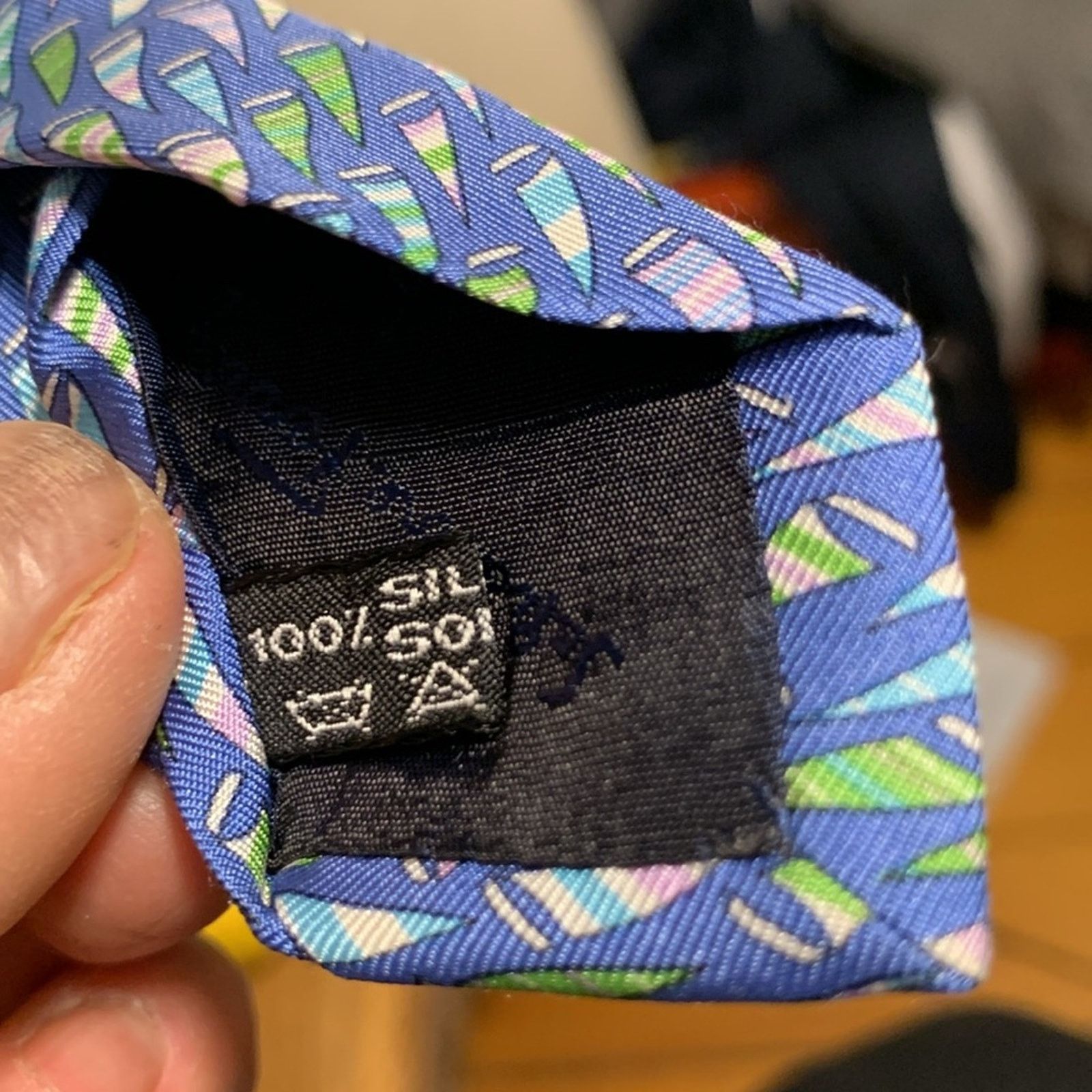 Salvatore Ferragamo Salvatore Ferragamo Italy Italian silk tie sailboats motif Size ONE SIZE - 9 Thumbnail